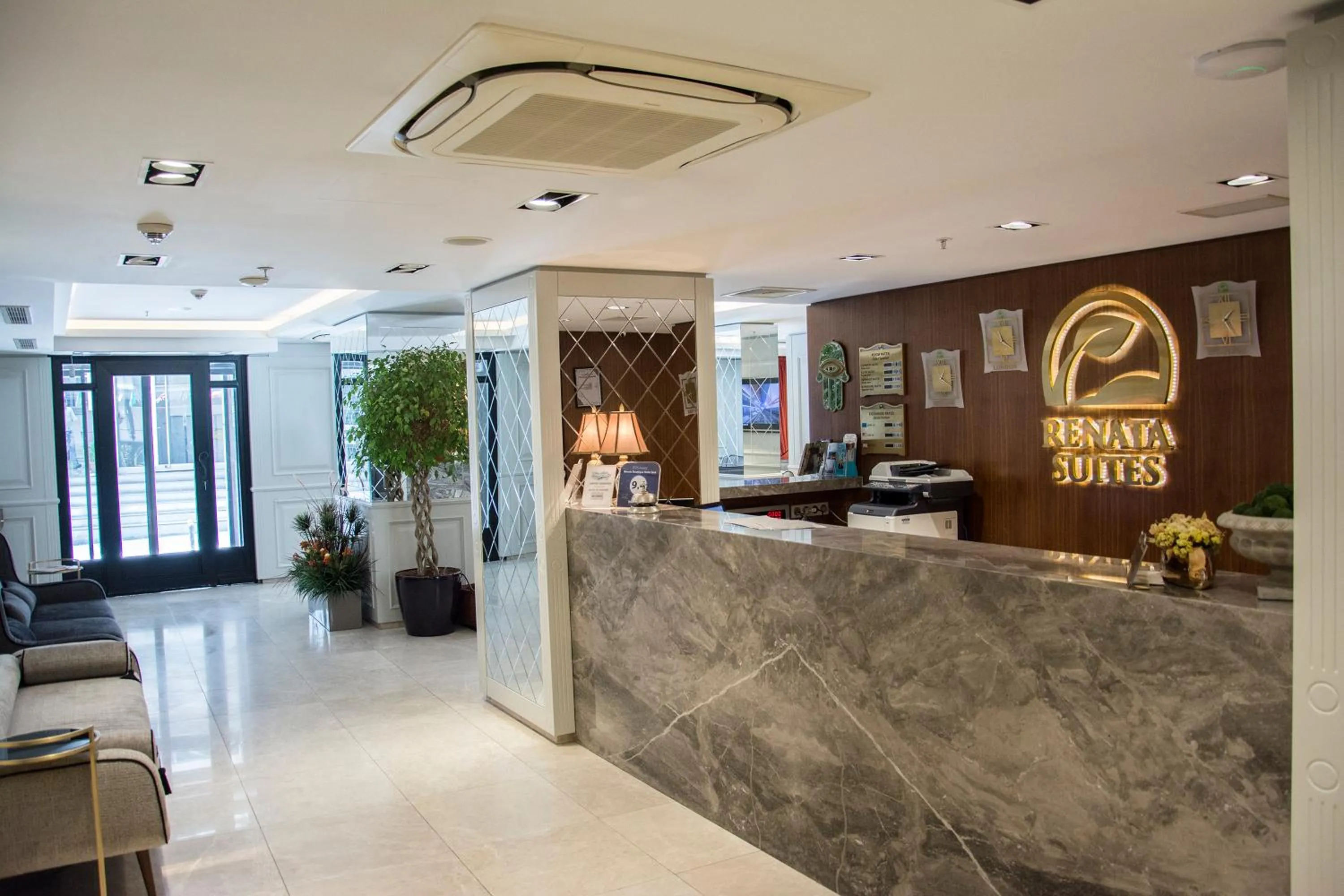 Lobby or reception in Renata Boutique Hotel Sisli
