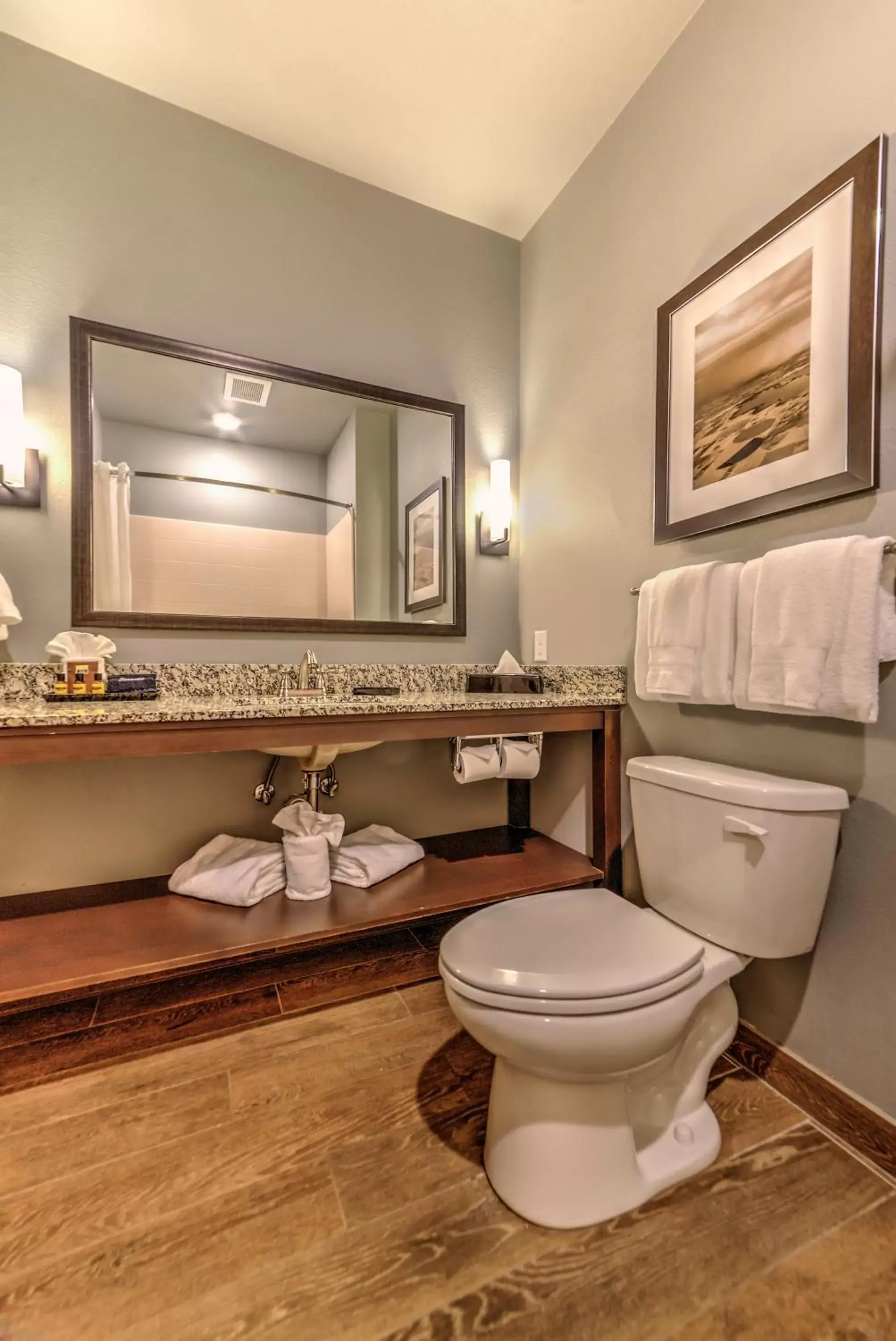 Shower, Bathroom in Best Western Plus Overland Inn