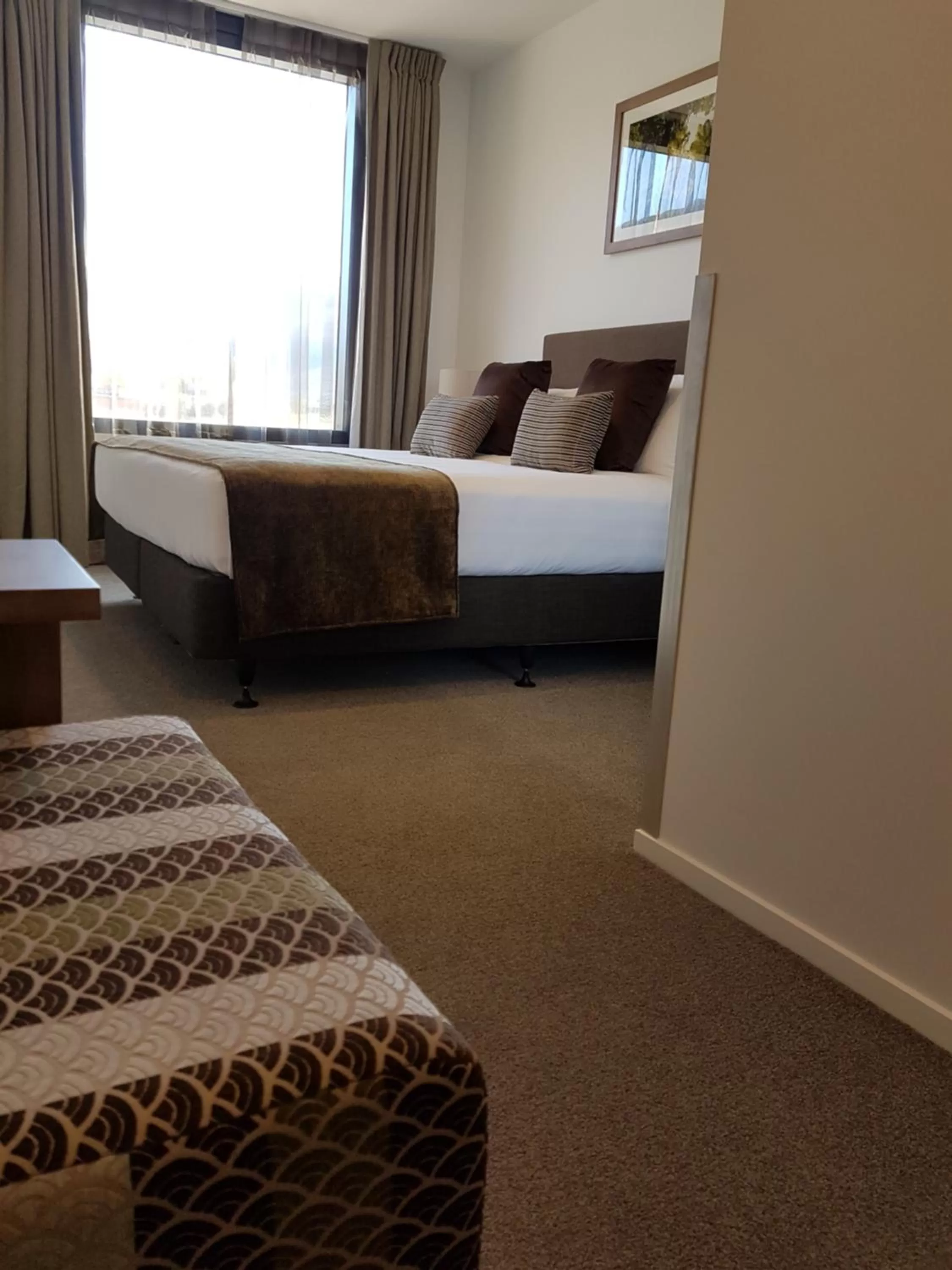 Bed in Wyndham Garden Remarkables Park Queenstown