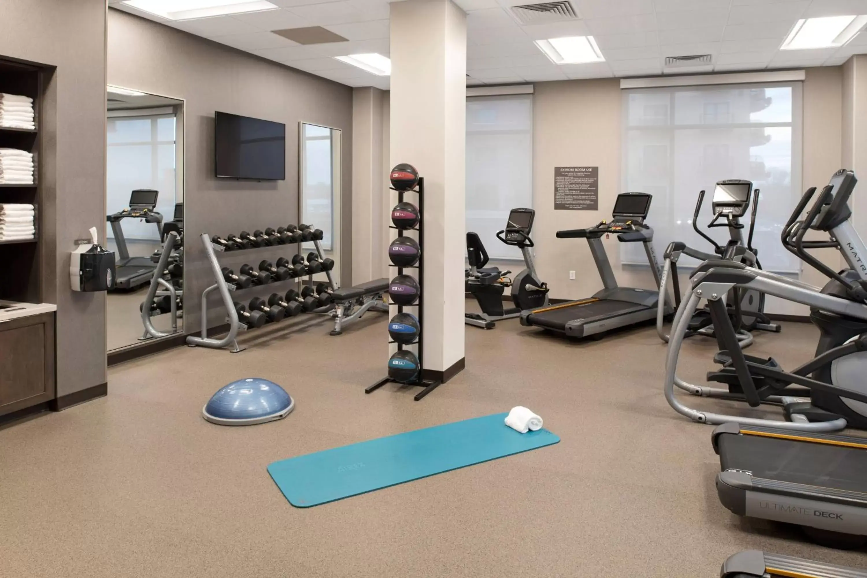 Fitness centre/facilities, Fitness Center/Facilities in Residence Inn by Marriott Boise Downtown City Center