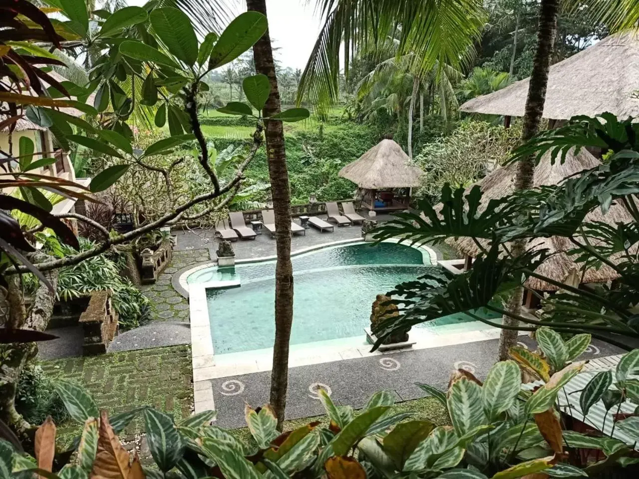 Pool View in Kori Ubud Resort, Restaurant & Spa