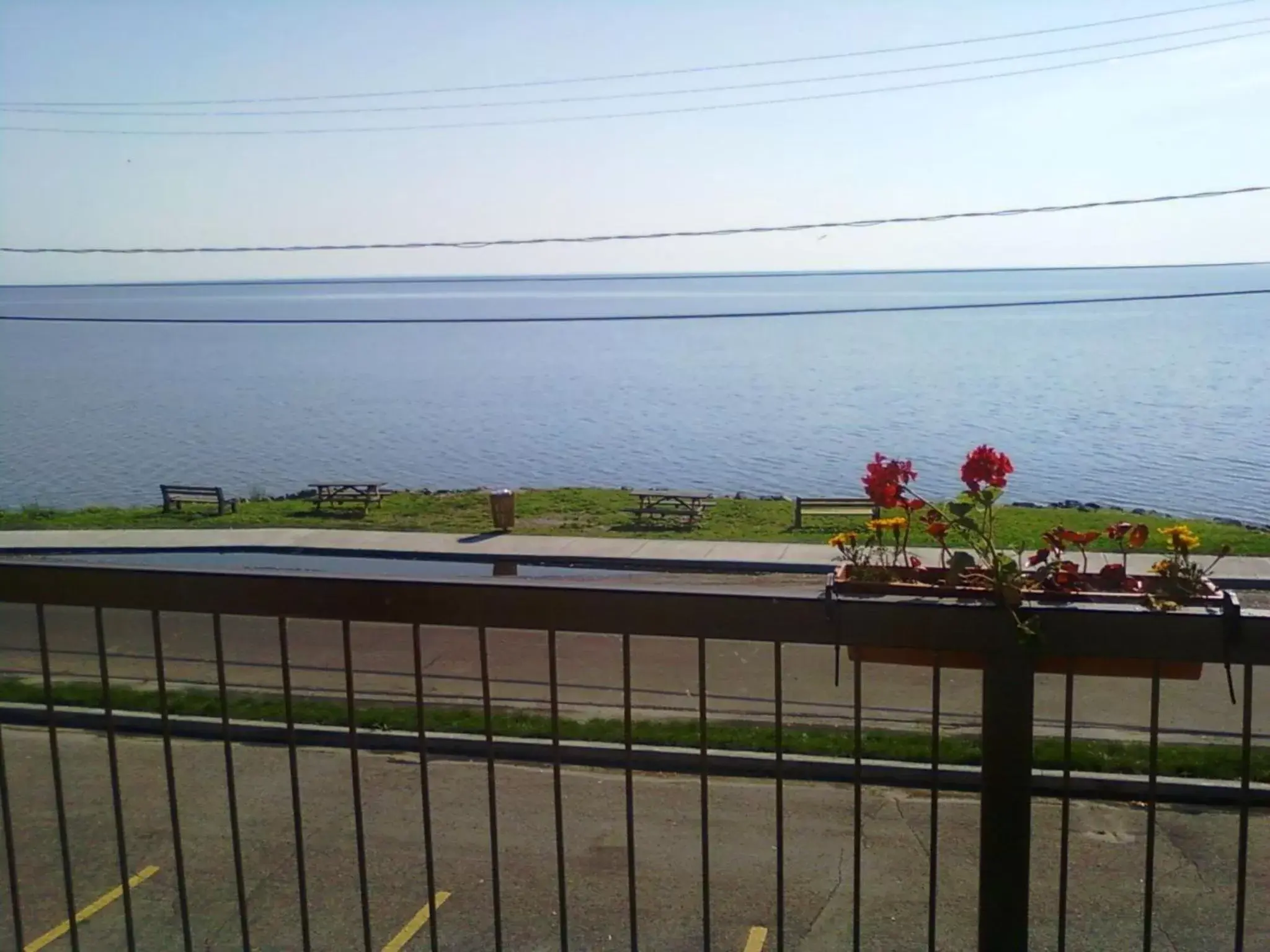 Lake view in Motel Castille