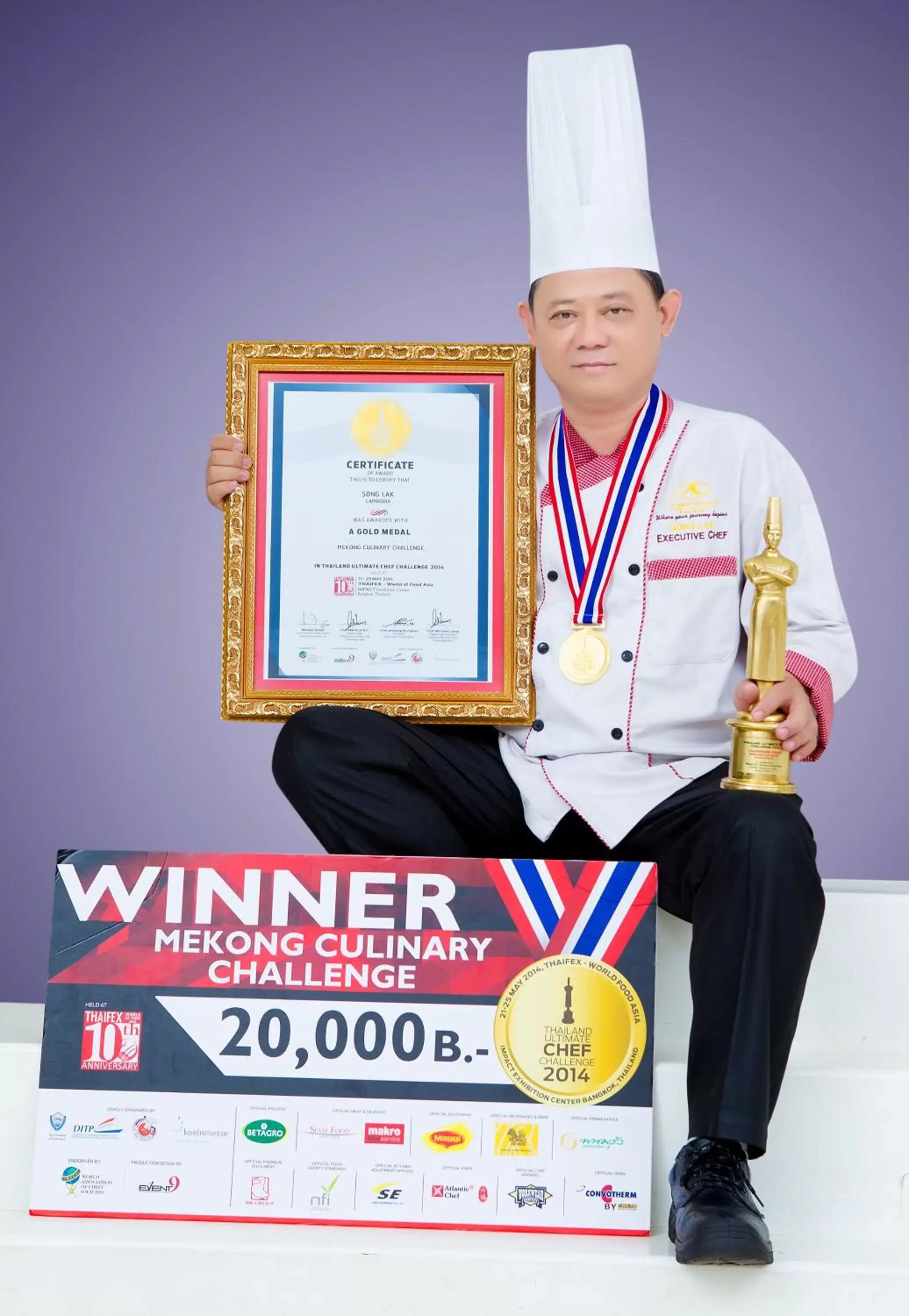 Certificate/Award in Angkor Century Resort & Spa