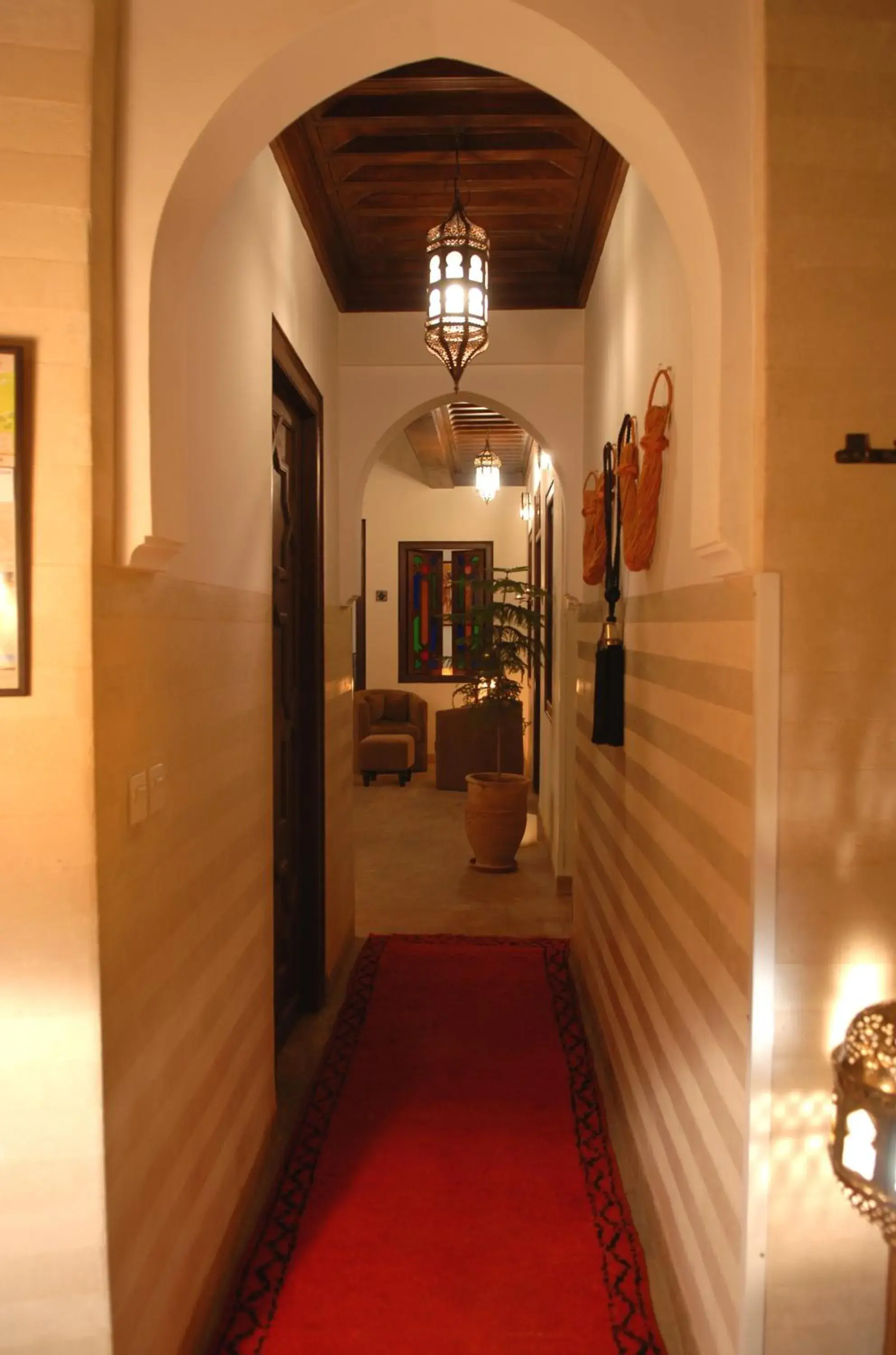 Lobby or reception in Riad Aubrac