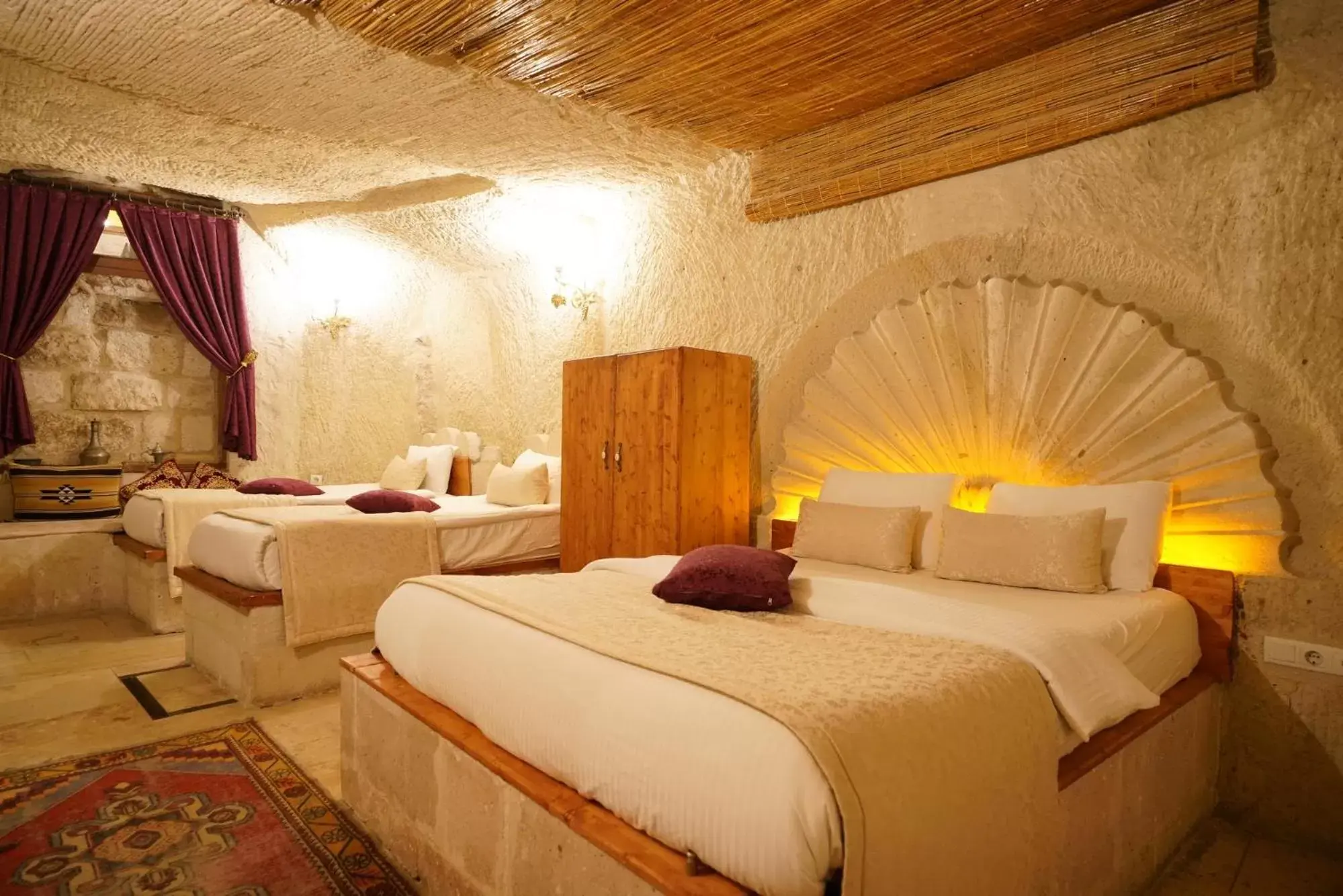 Bedroom, Bed in Cappadocia Nar Cave House & Hot Swimming Pool