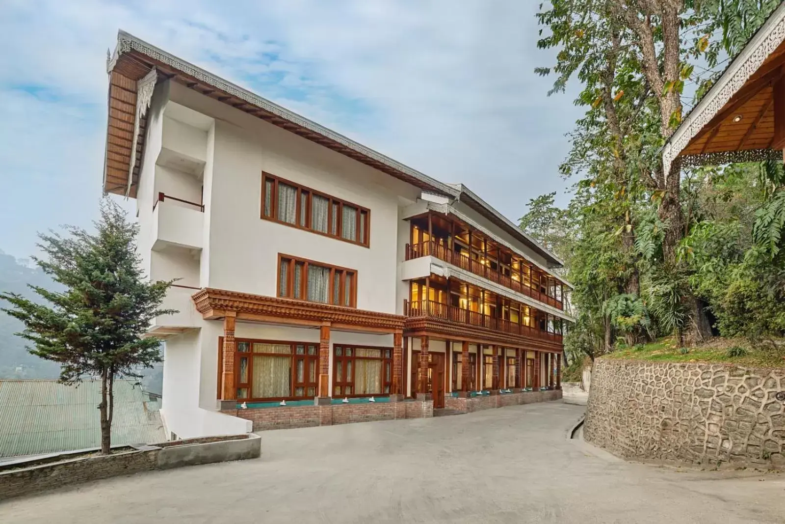 Facade/entrance, Property Building in Sterling Gangtok Orange Village