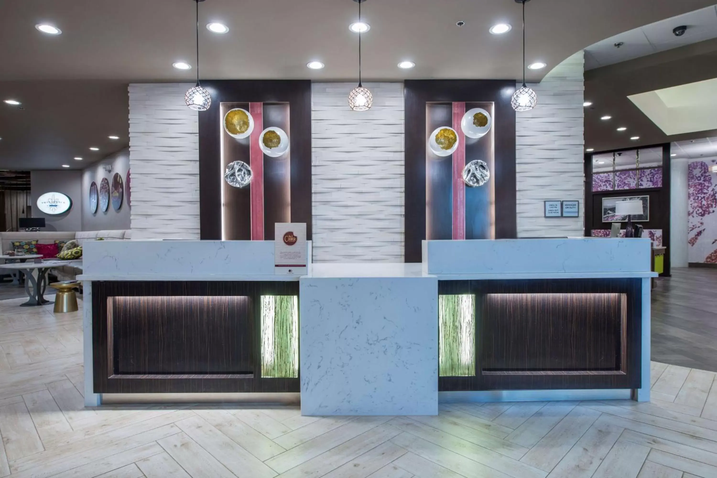 Lobby or reception, Lobby/Reception in DoubleTree by Hilton Winston Salem - University, NC