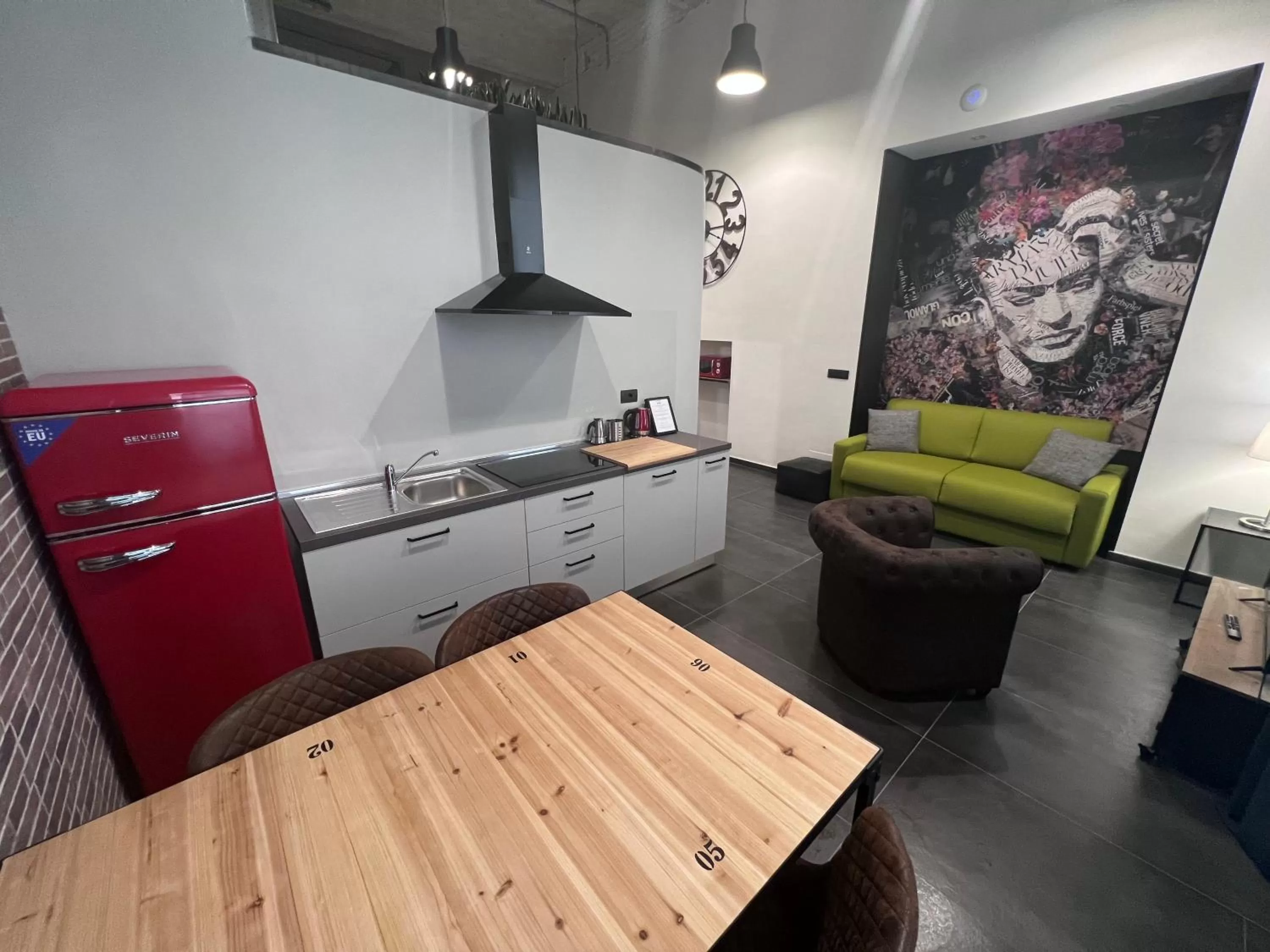 Kitchen or kitchenette in Residence Star