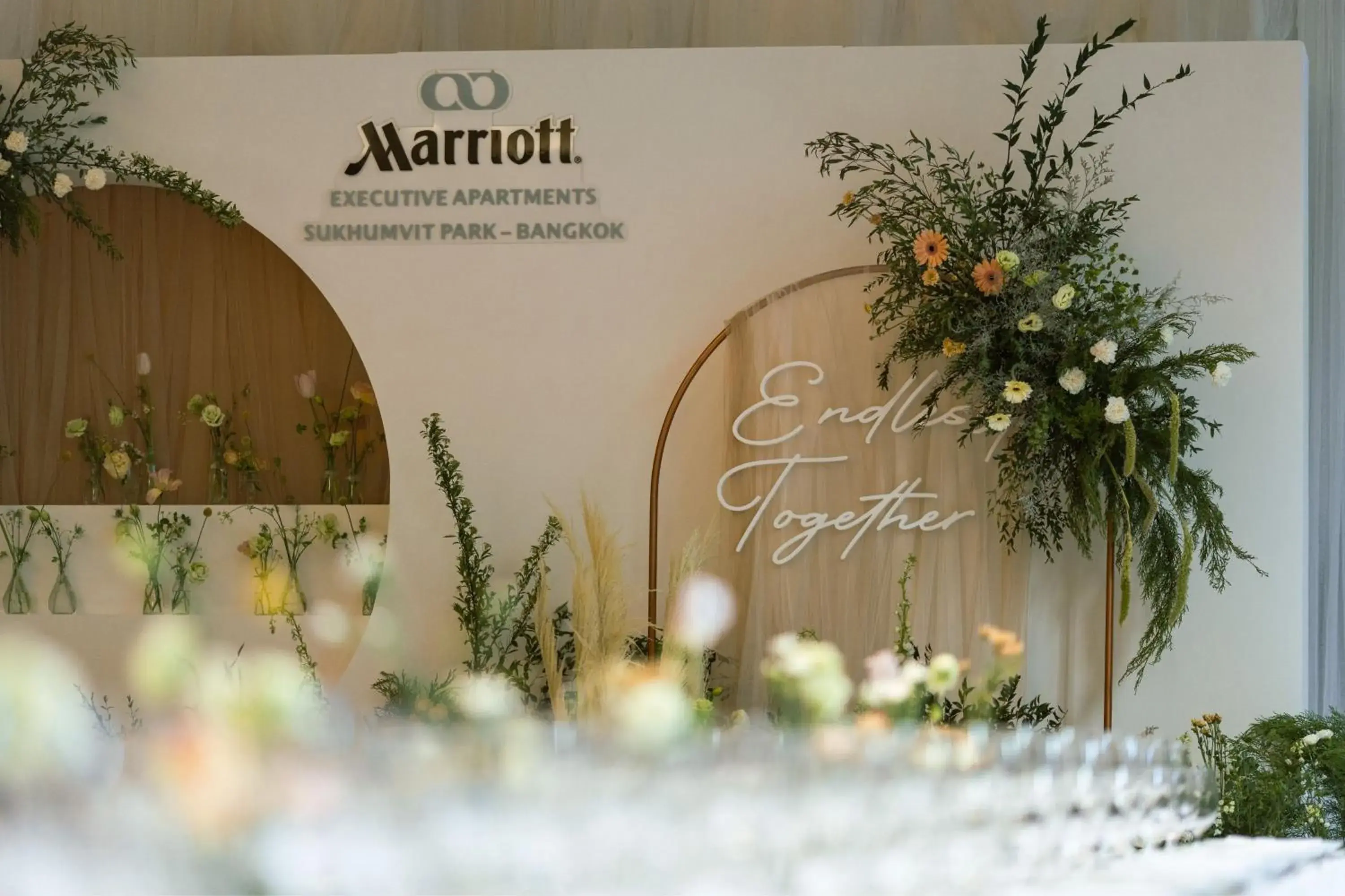 Banquet/Function facilities, Property Logo/Sign in Marriott Executive Apartments Sukhumvit Park