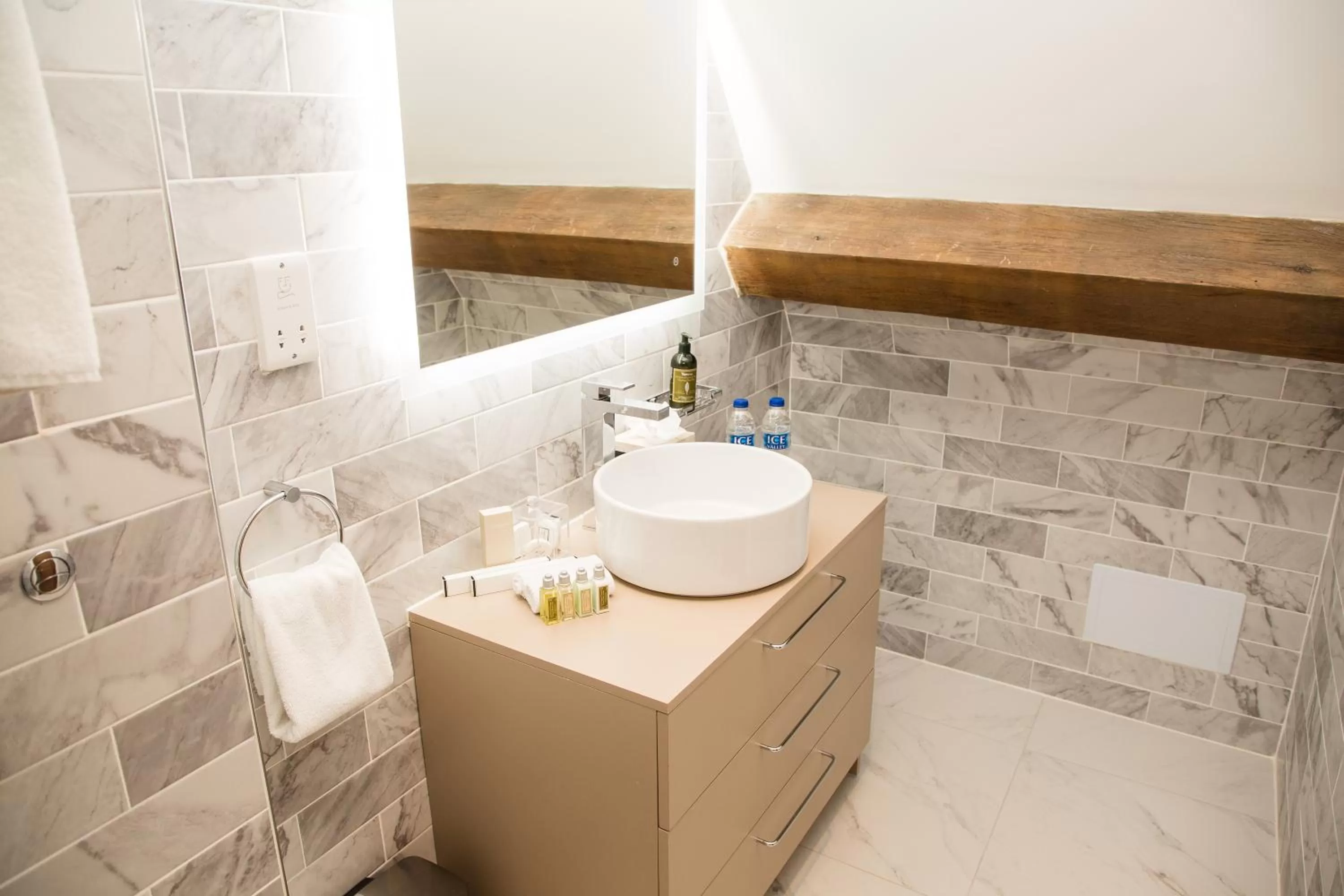 Shower in The Lansbury Heritage Hotel By Sunday - Canary Wharf London