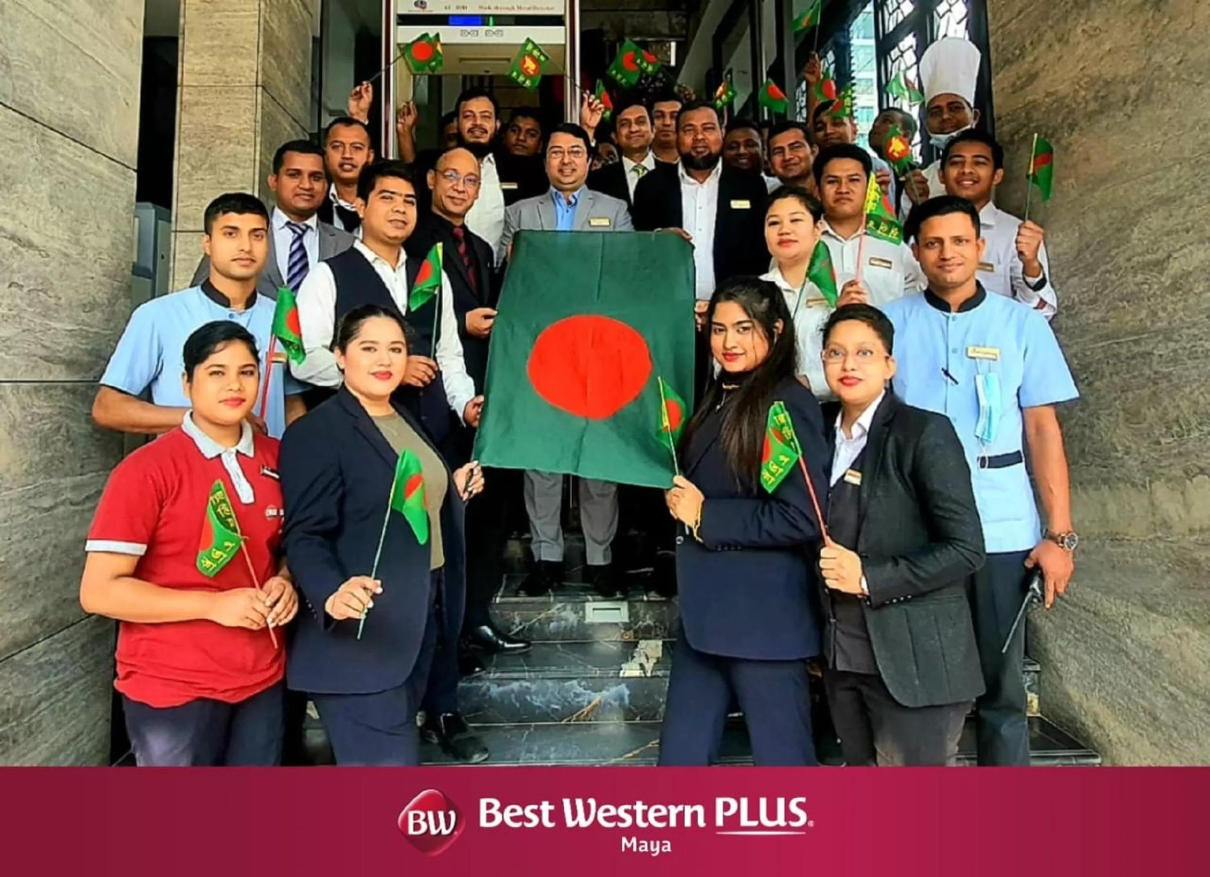 Staff in Best Western PLUS Runway