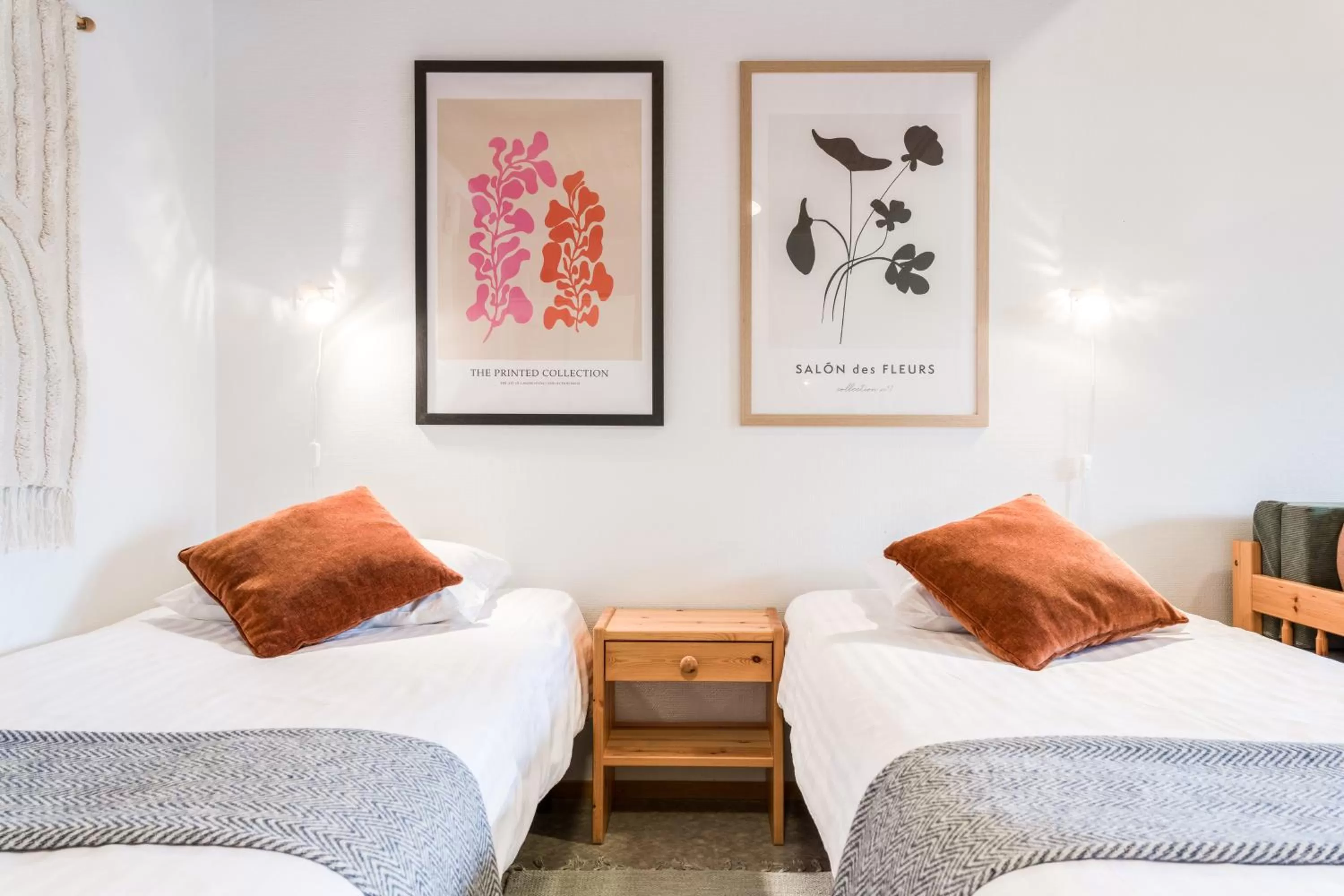 Bed in Hotel Kuusamon Portti