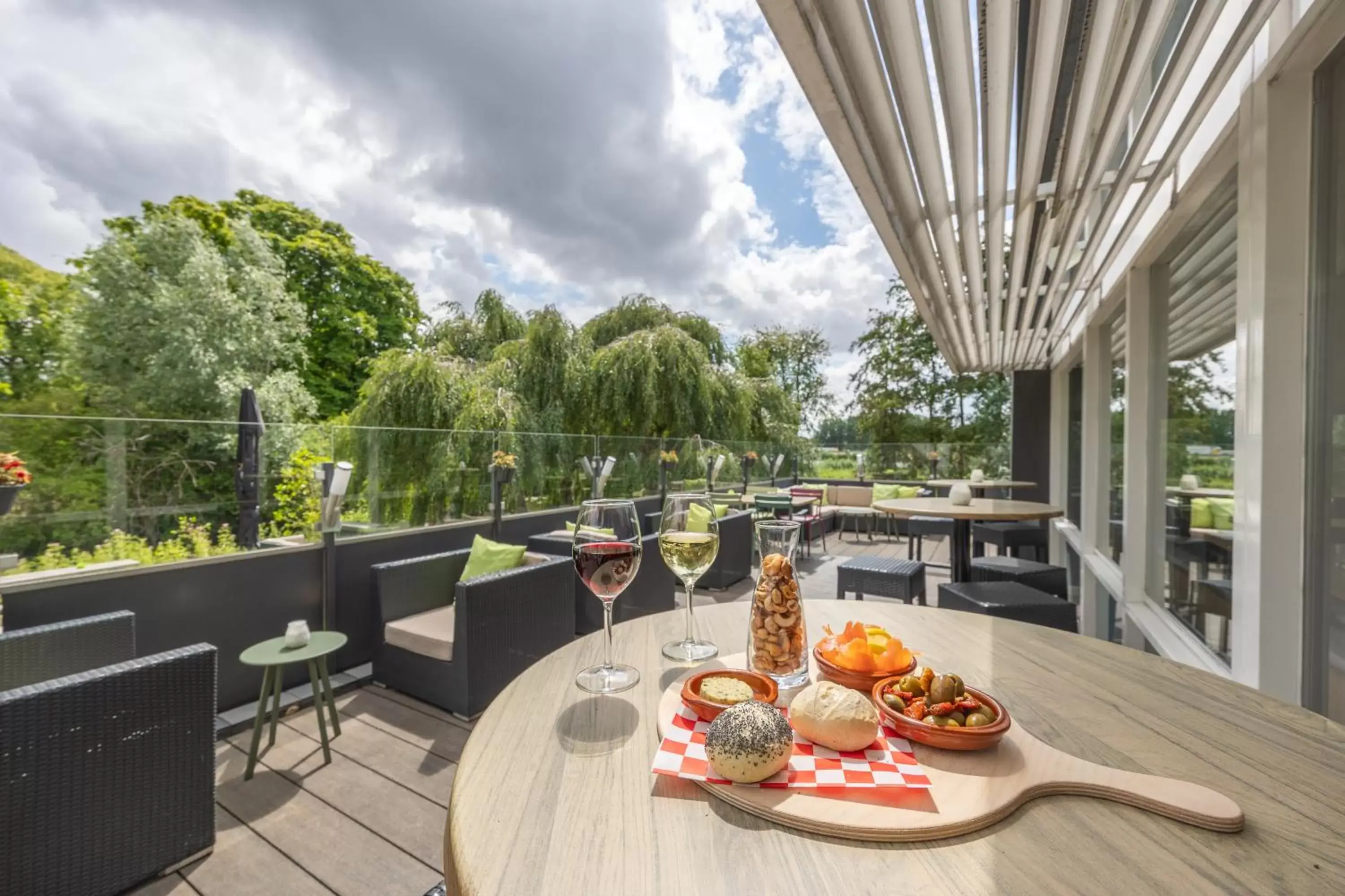 Balcony/Terrace in Amrâth Airport Hotel Rotterdam, BW Signature Collection