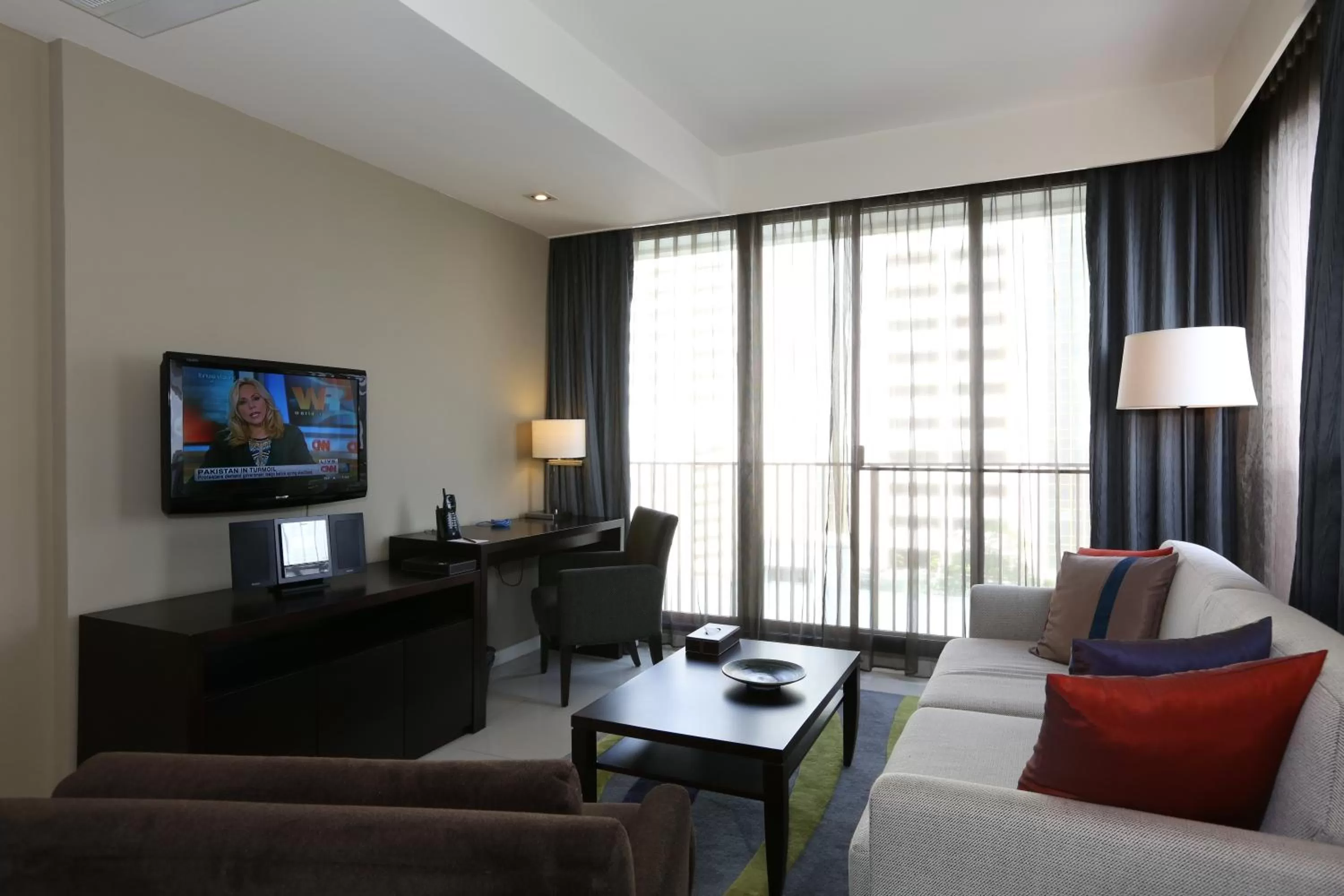 Living room in Bangna Pride Hotel & Residence