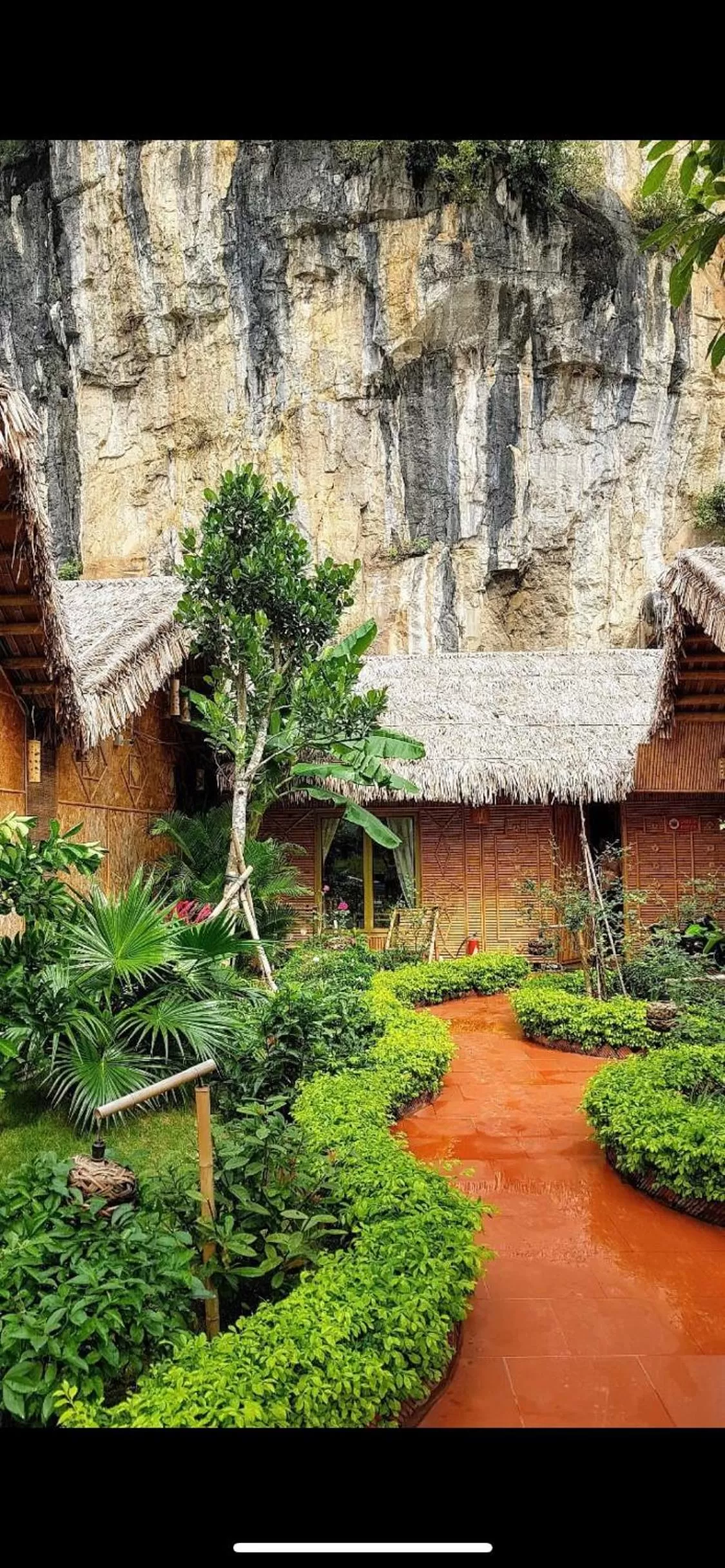 Balcony/Terrace in Tam Coc Wonderland Bungalow