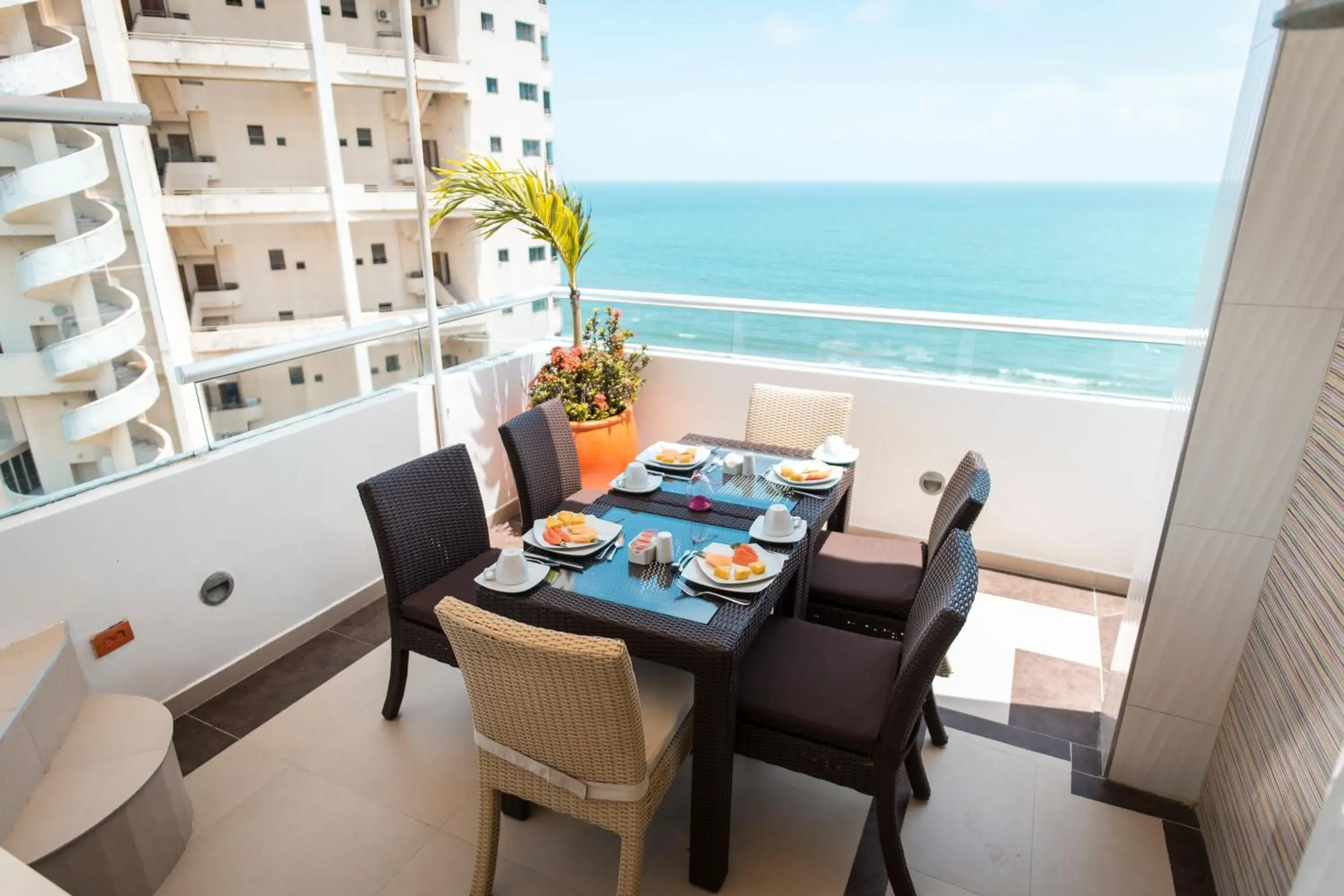 Balcony/Terrace in Hotel Cabrero Mar