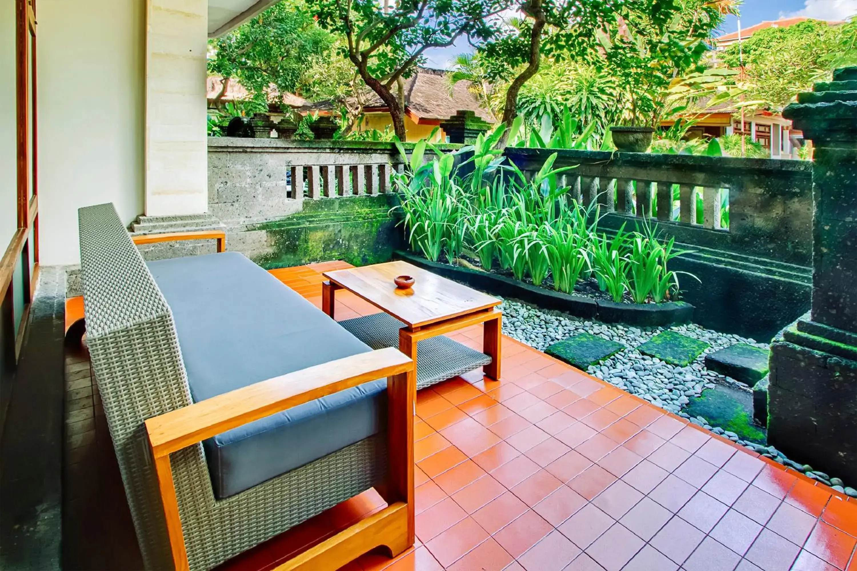 Balcony/Terrace in Rama Beach Resort And Villas