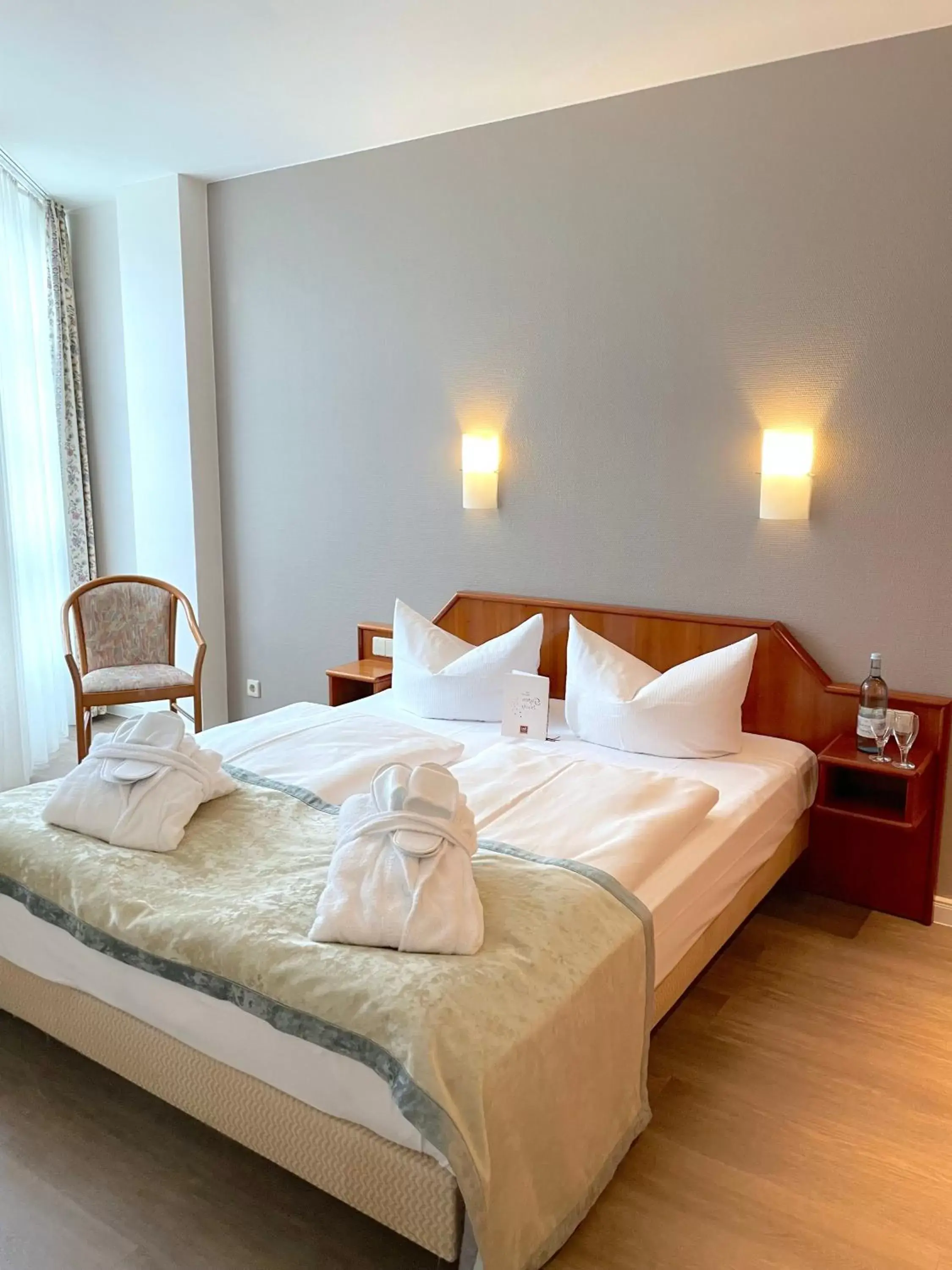 Photo of the whole room, Bed in SensCity Hotel Berlin Spandau