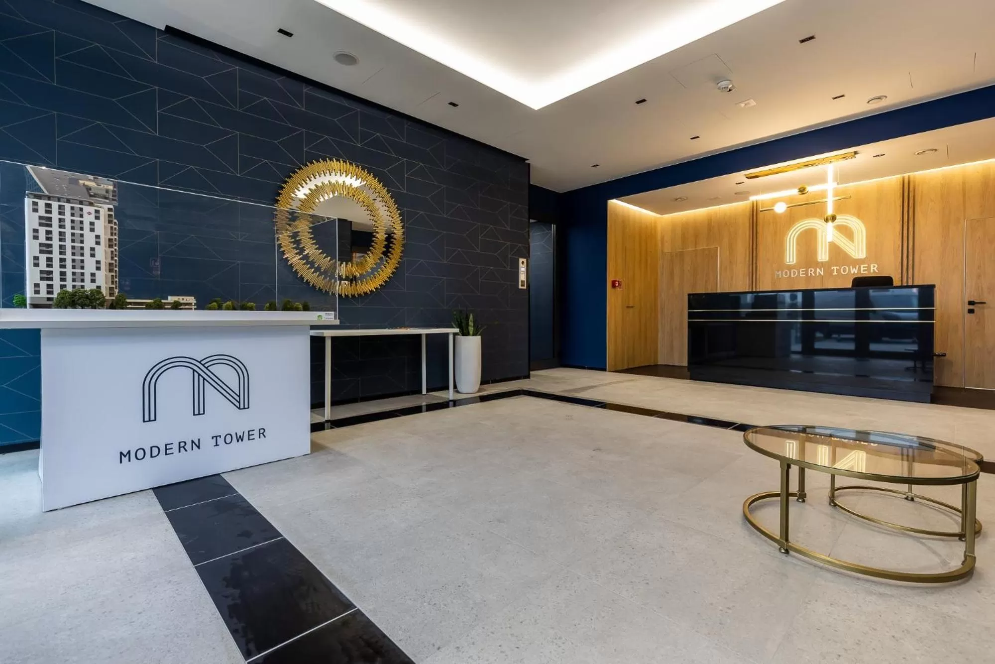 Lobby or reception in Symphony Modern Tower Apartamenty