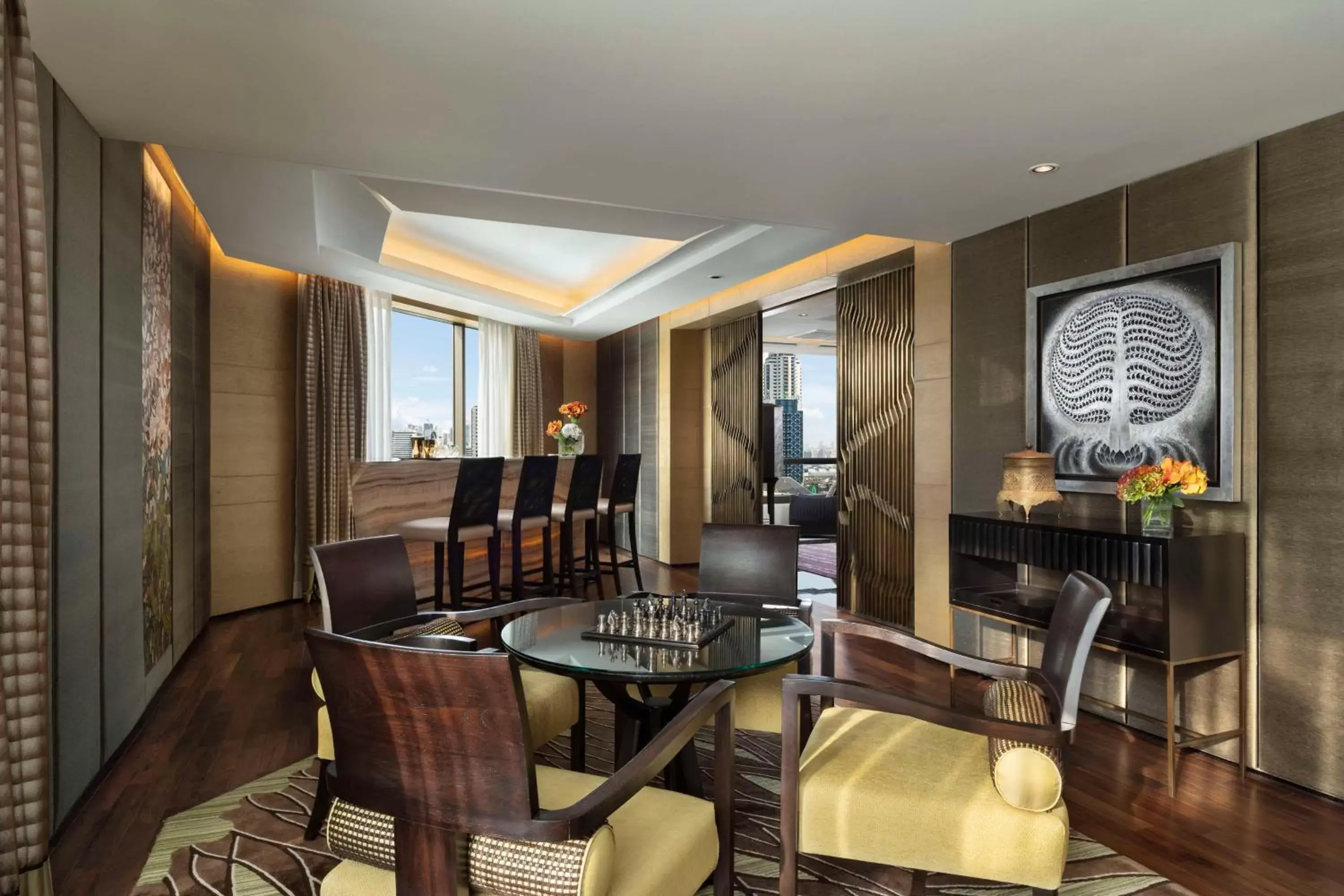 Bedroom, Seating Area in Siam Kempinski Hotel Bangkok - SHA Extra Plus Certified