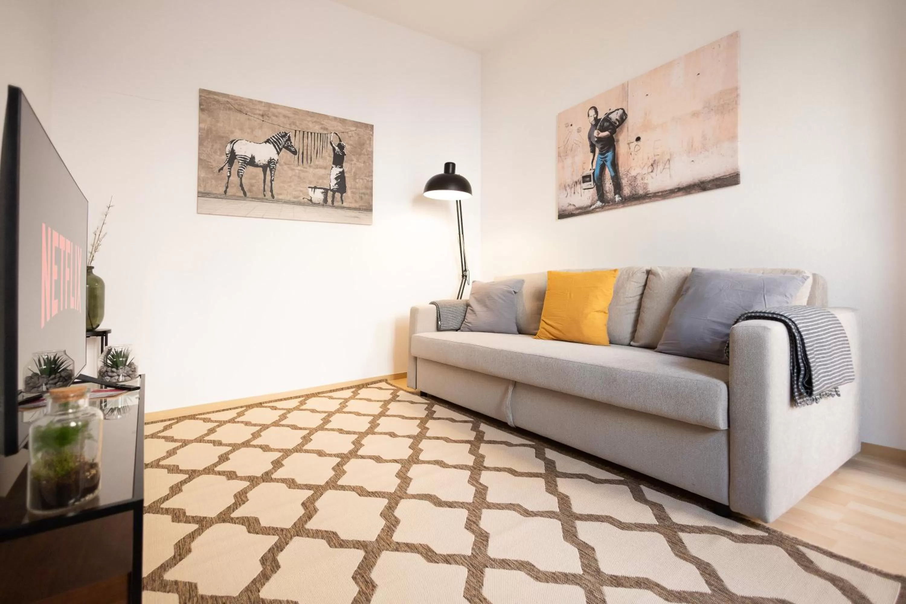 Seating area in Apartments an der Oper - Innenstadt - Zentral - Küche - Wifi - Powered by Ko-Living