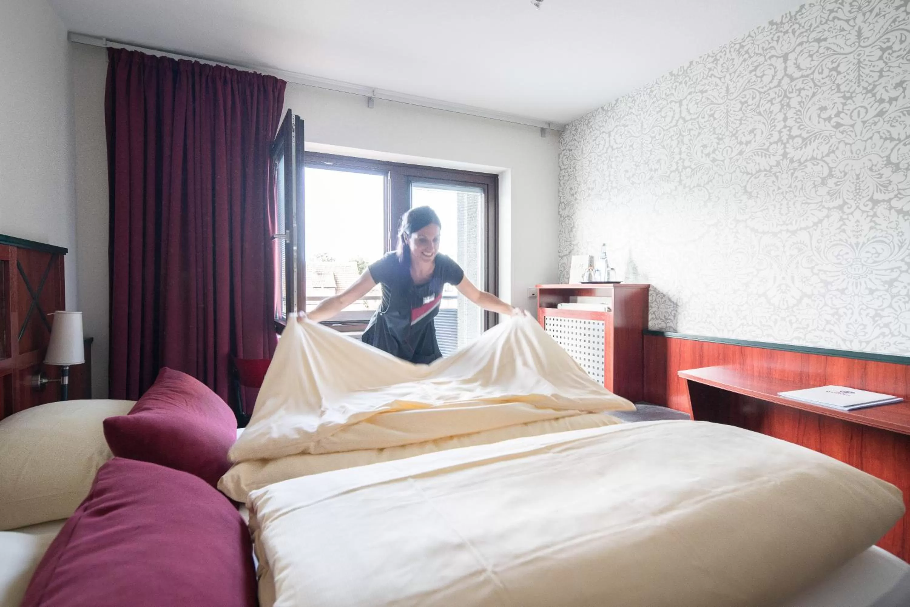 Staff, Bed in Best Western Hotel Würzburg-Süd