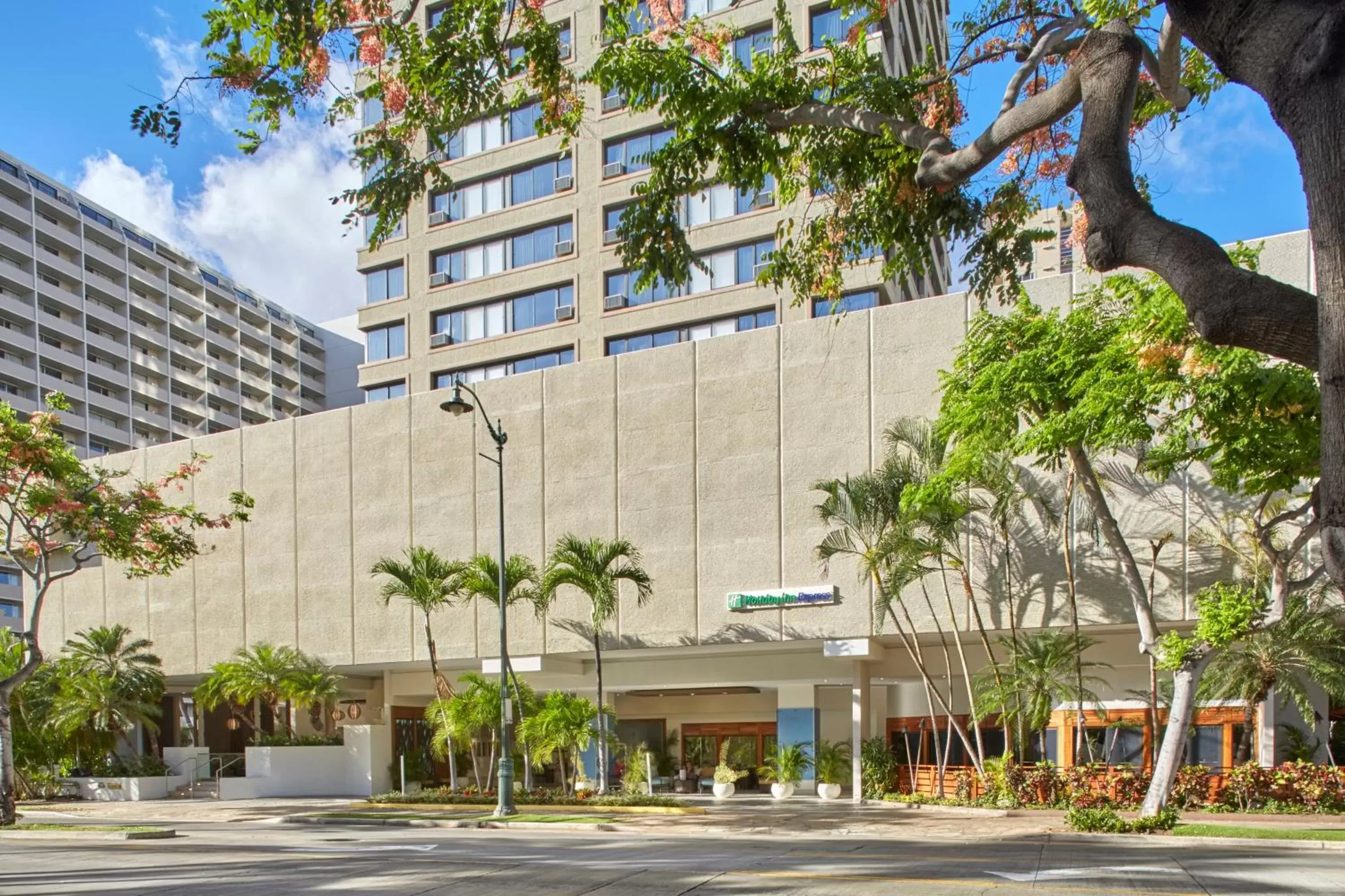 Property Building in Holiday Inn Express Waikiki, an IHG Hotel
