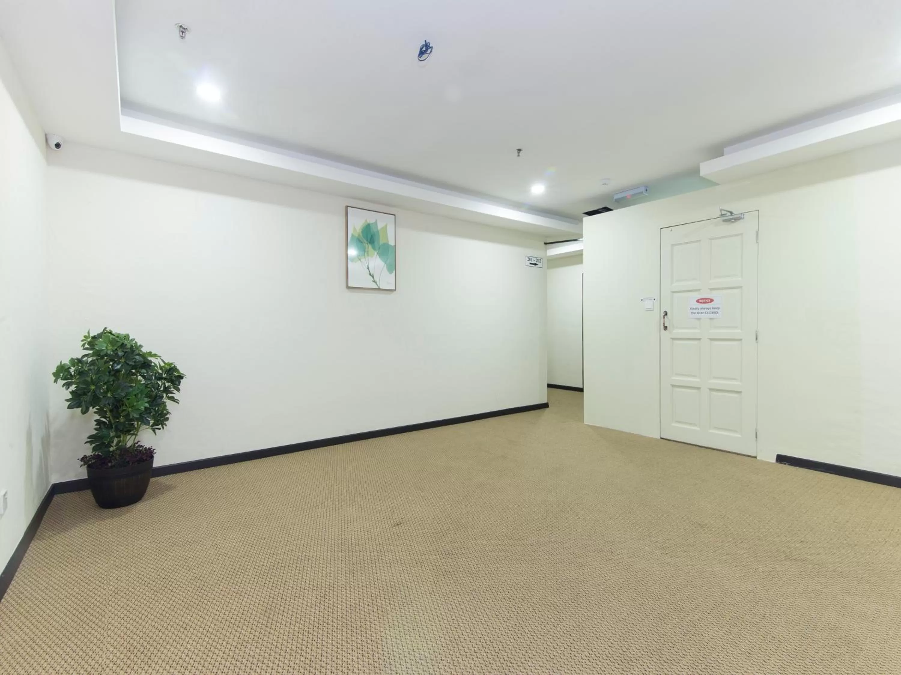 Floor plan in Central Hotel