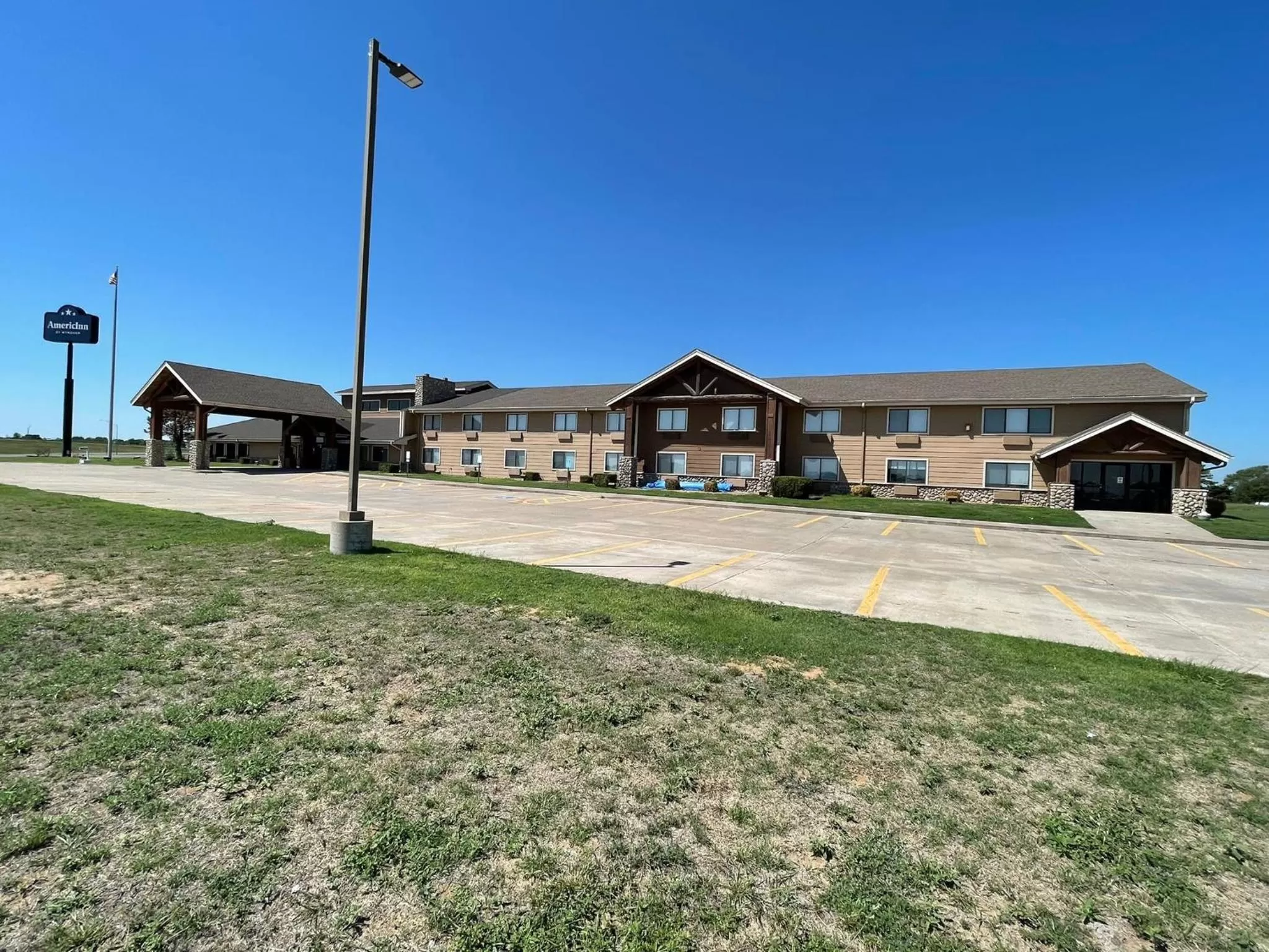Property building in AmericInn by Wyndham Sayre