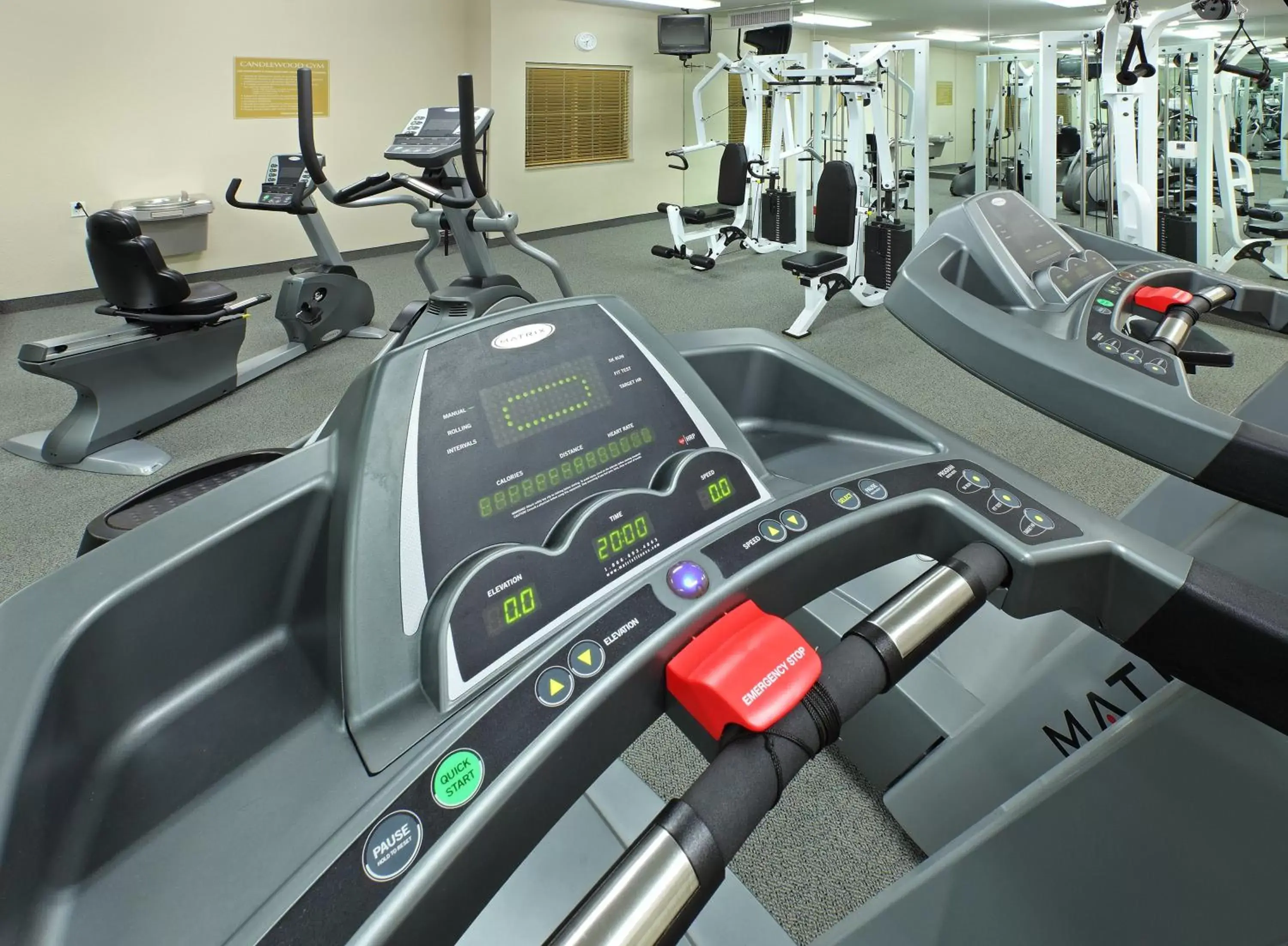 Spa and wellness centre/facilities, Fitness Center/Facilities in Candlewood Suites West Little Rock, an IHG Hotel