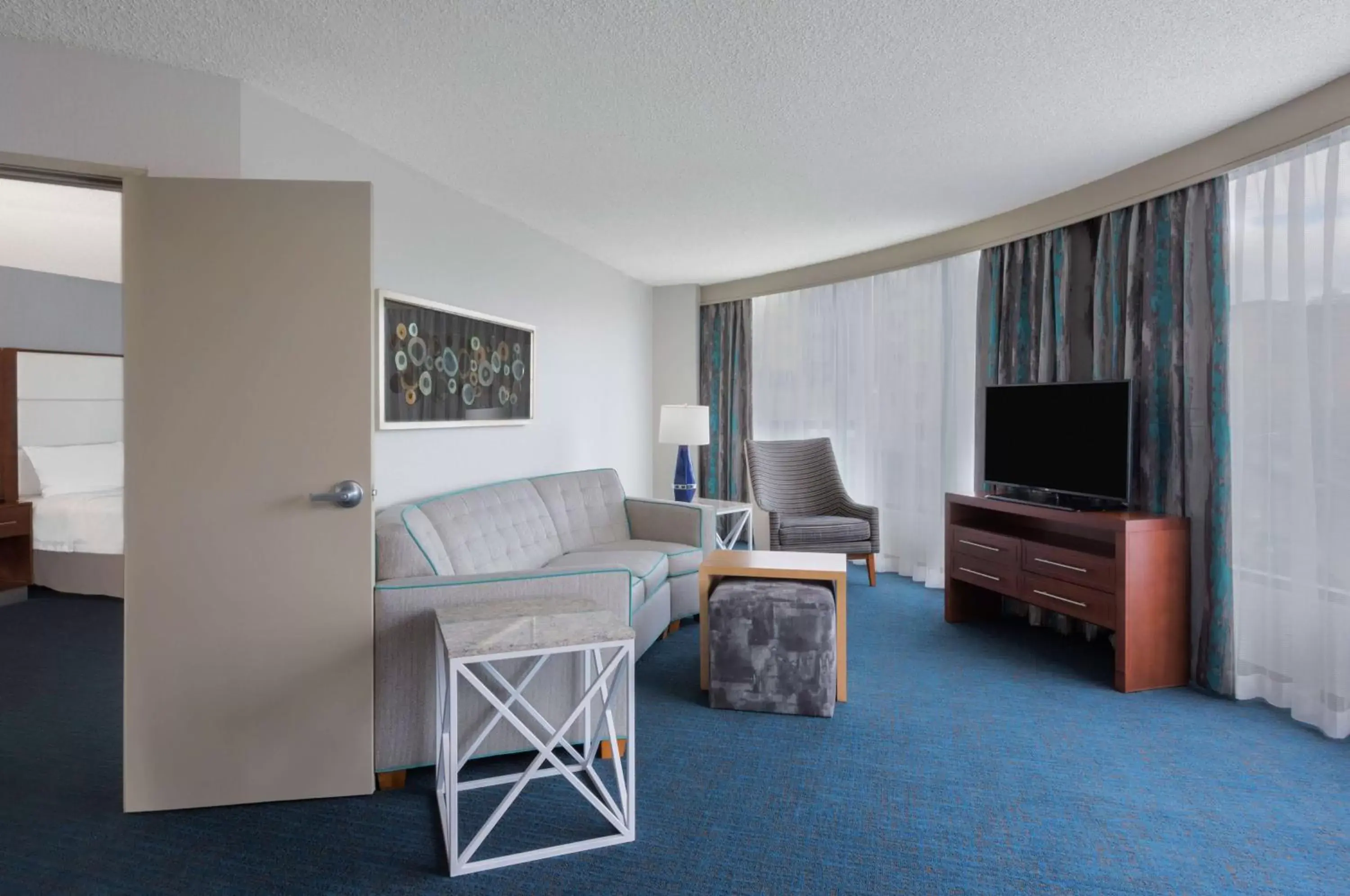 Bedroom, Seating Area in Homewood Suites by Hilton Seattle Downtown
