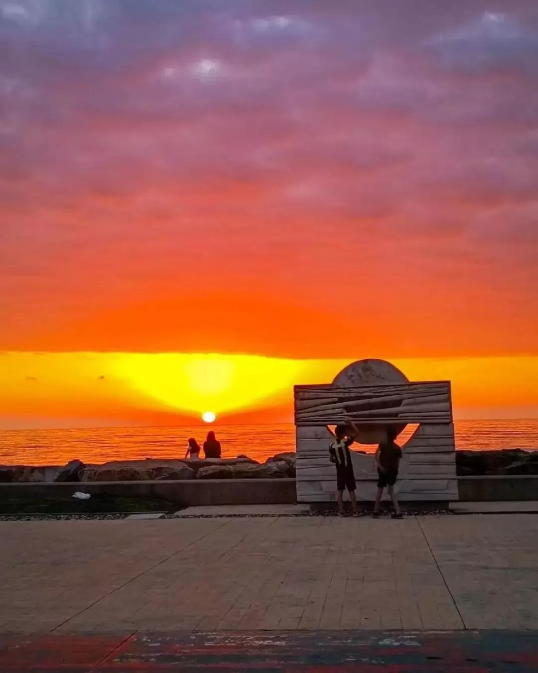 Day, Sunrise/Sunset in Aparthotel Orbi City Batumi