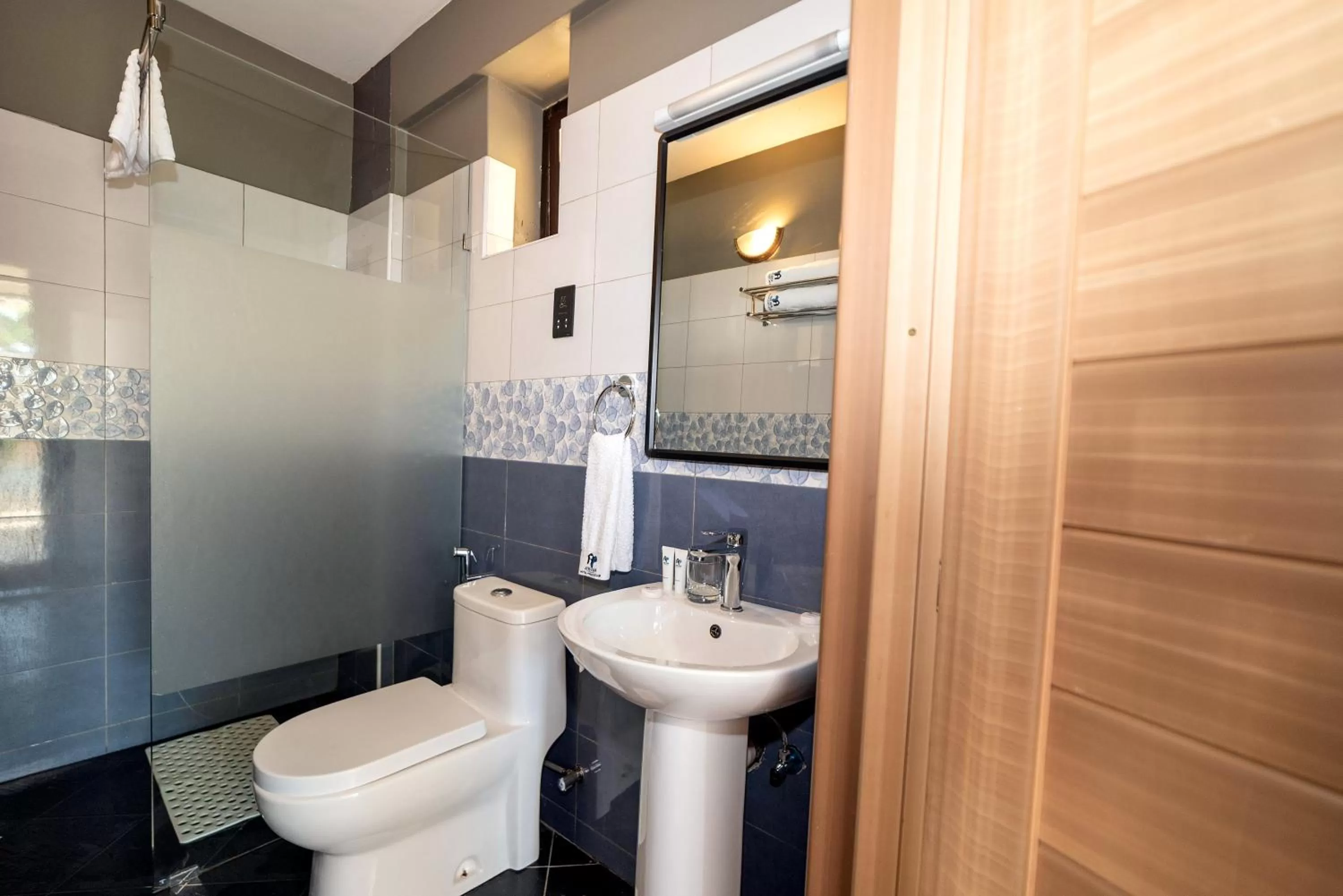 Bathroom in Afro Park Hotel