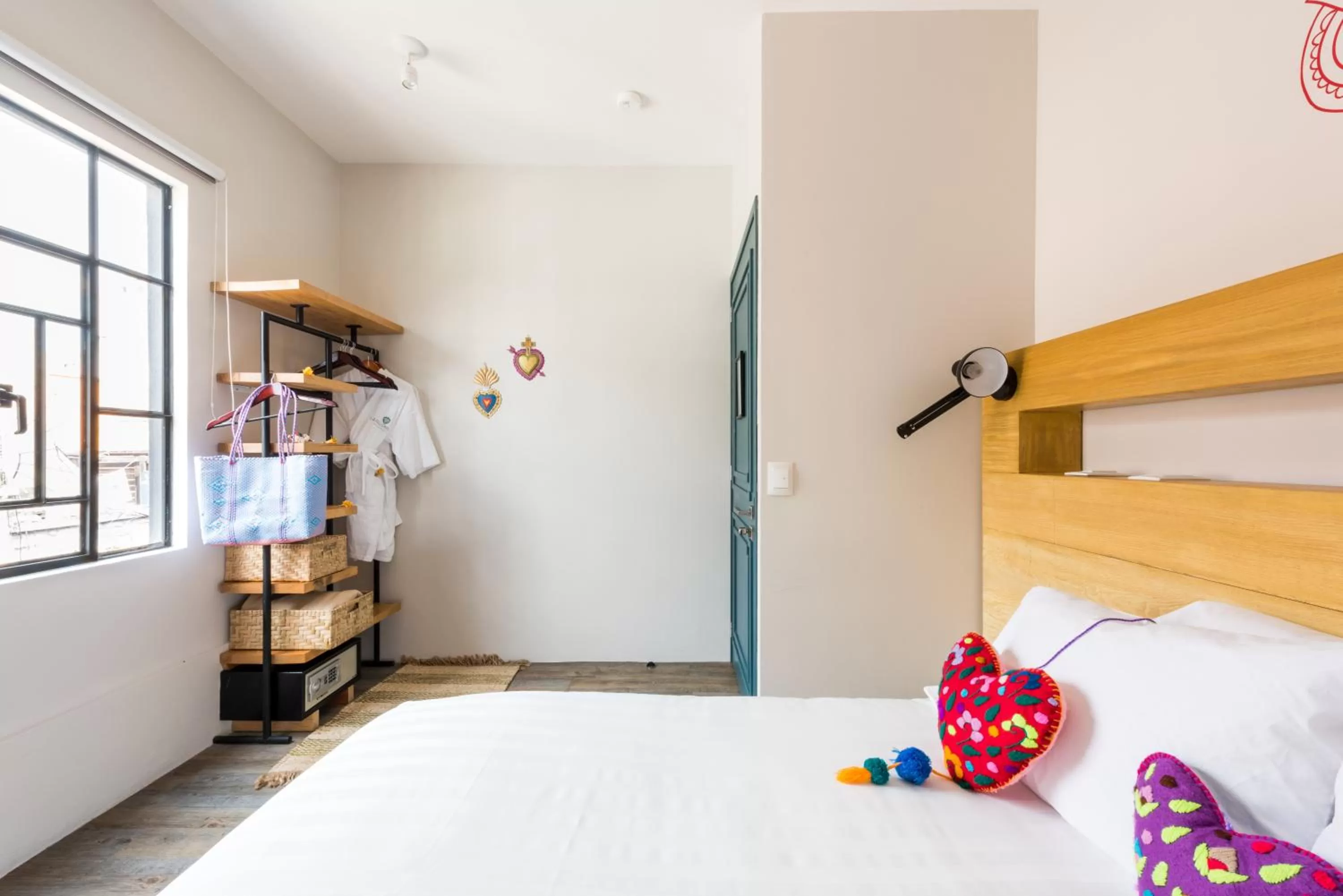 Bed in La Palomilla Bed & Breakfast