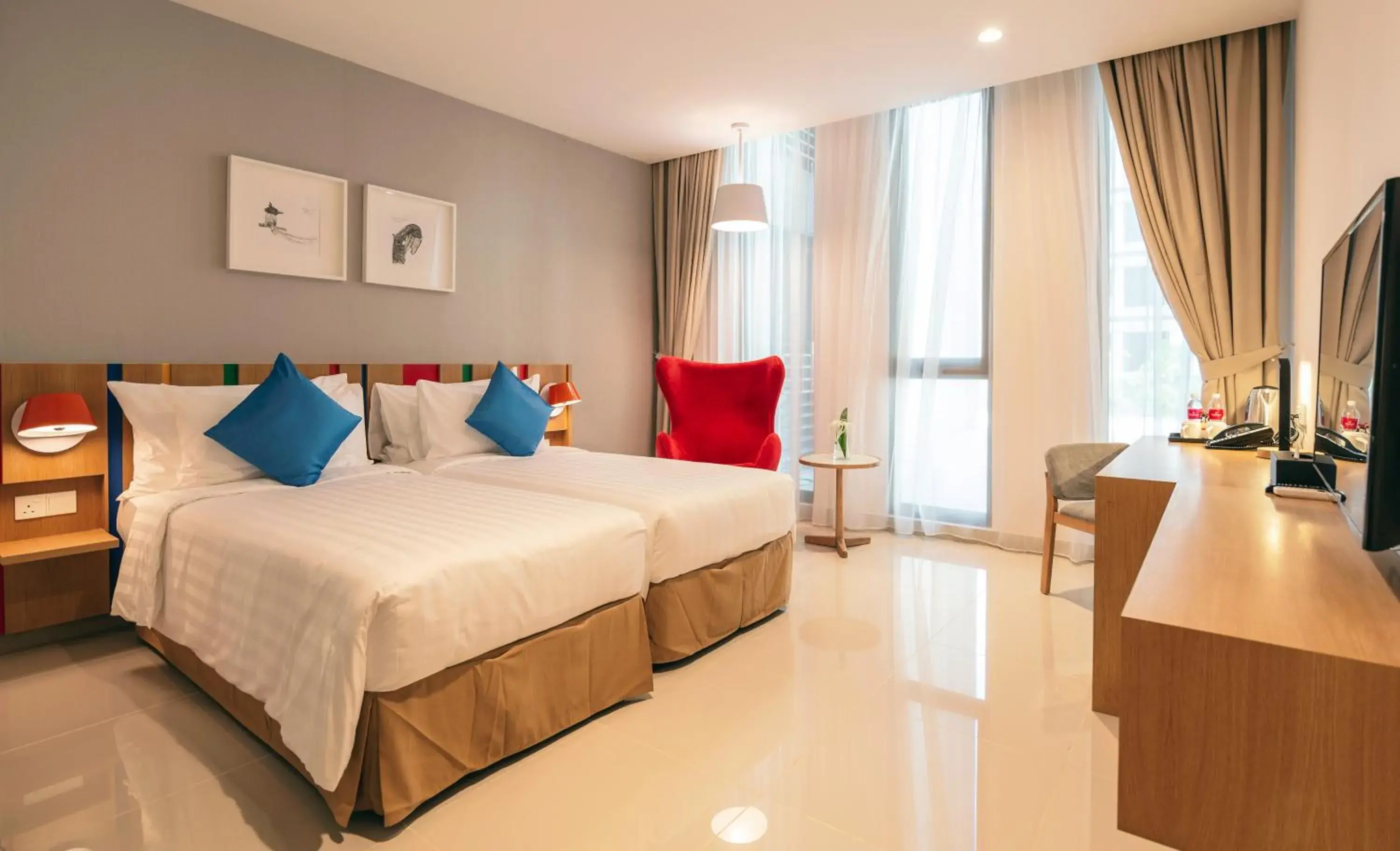 Bed in Ramada Meridin Johor Bahru Bed in Ramada Meridin Johor Bahru