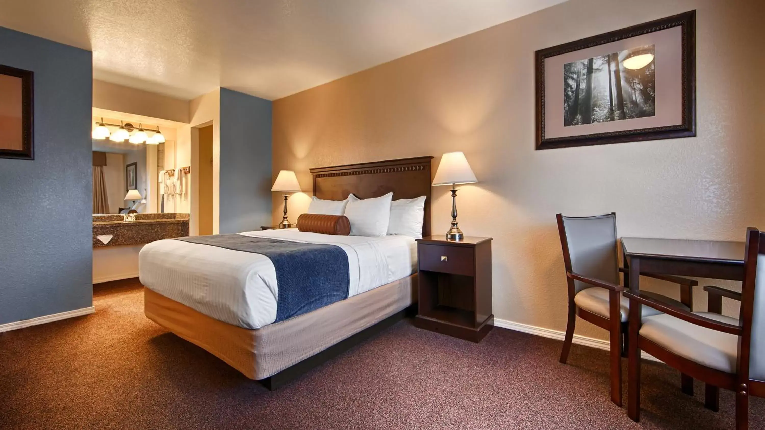 Photo of the whole room, Bed in Best Western Arcata Inn