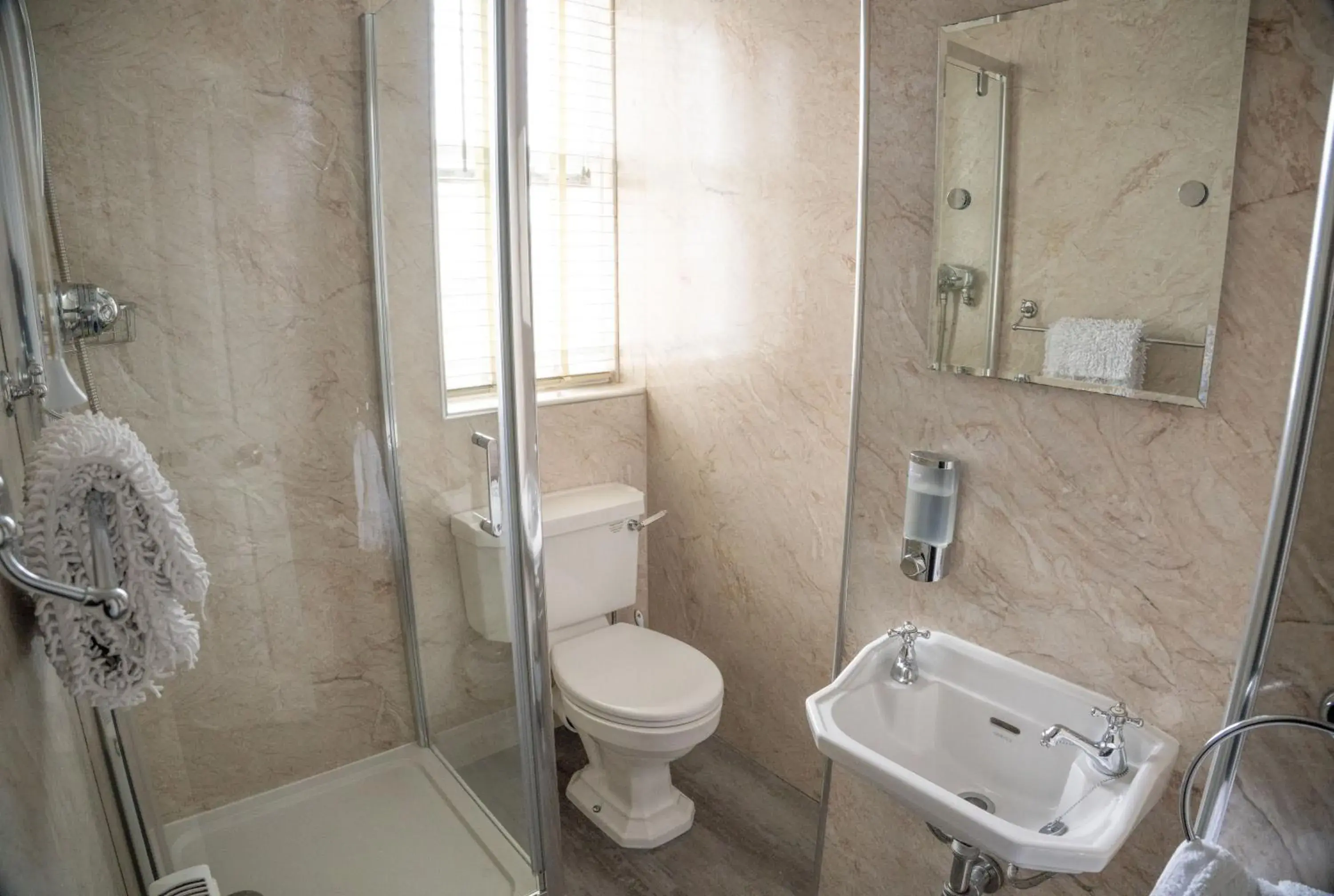 Shower, Bathroom in Llandudno Hostel