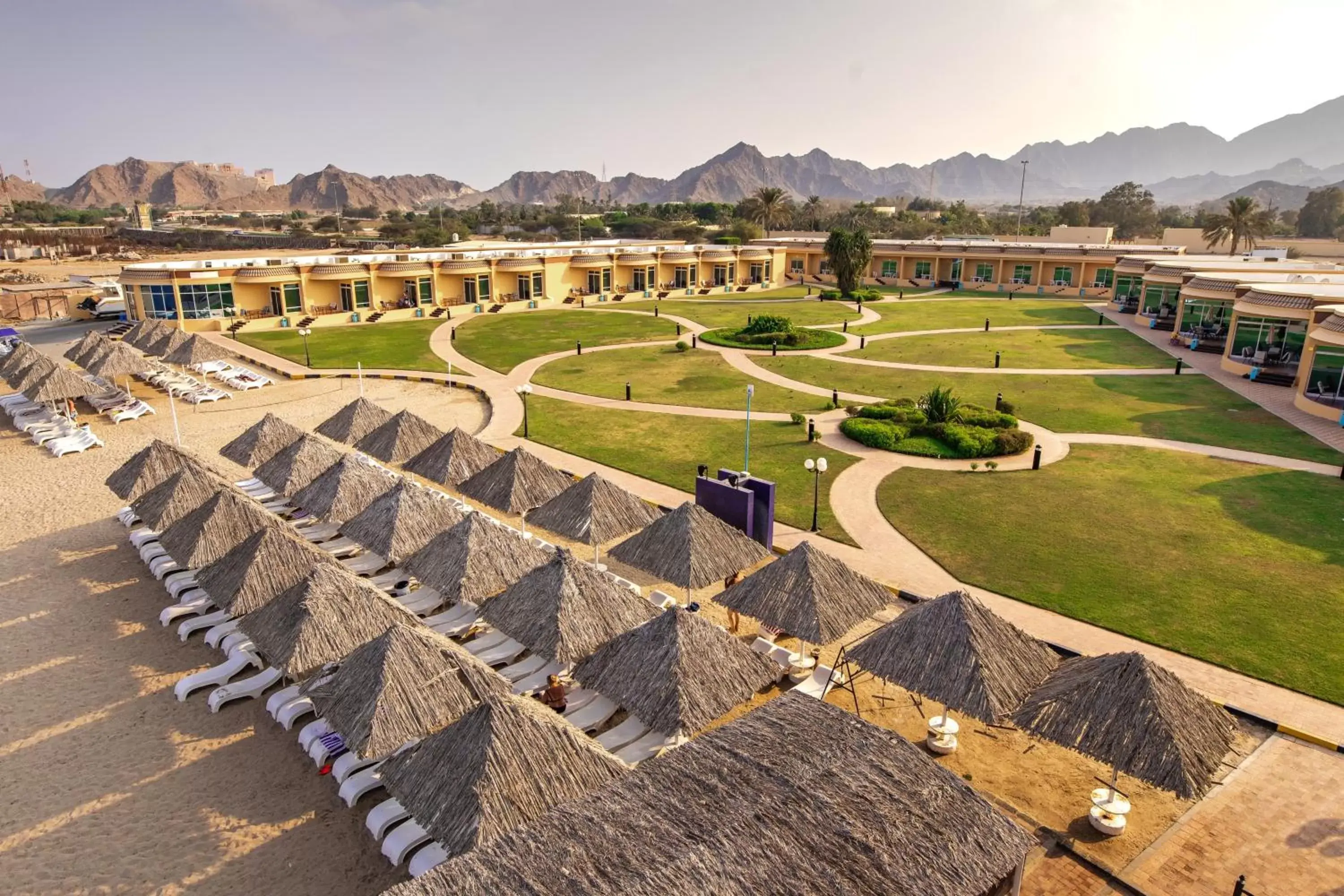 Garden view in Royal Beach Hotel & Resort