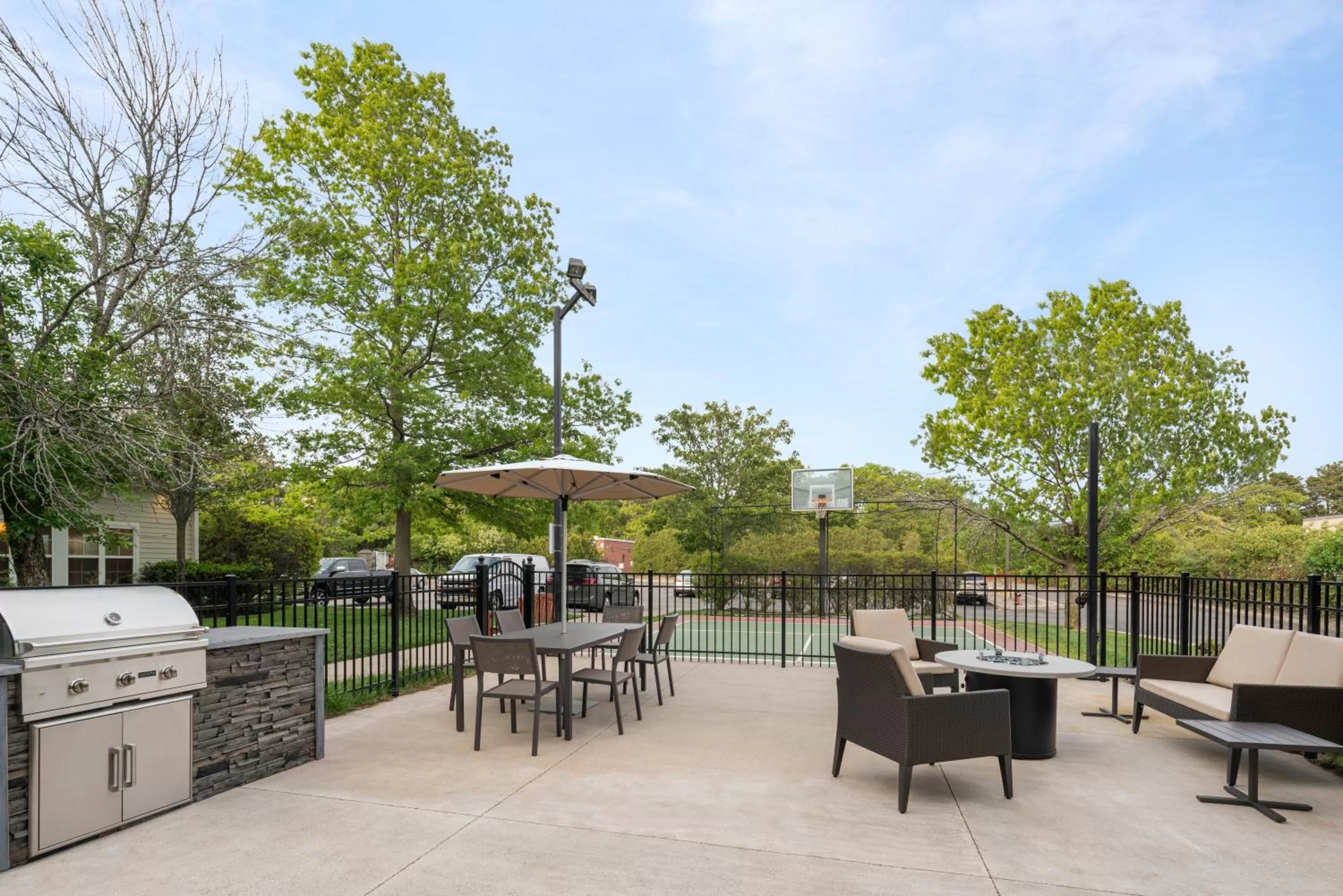 BBQ facilities in Residence Inn Long Island Holtsville