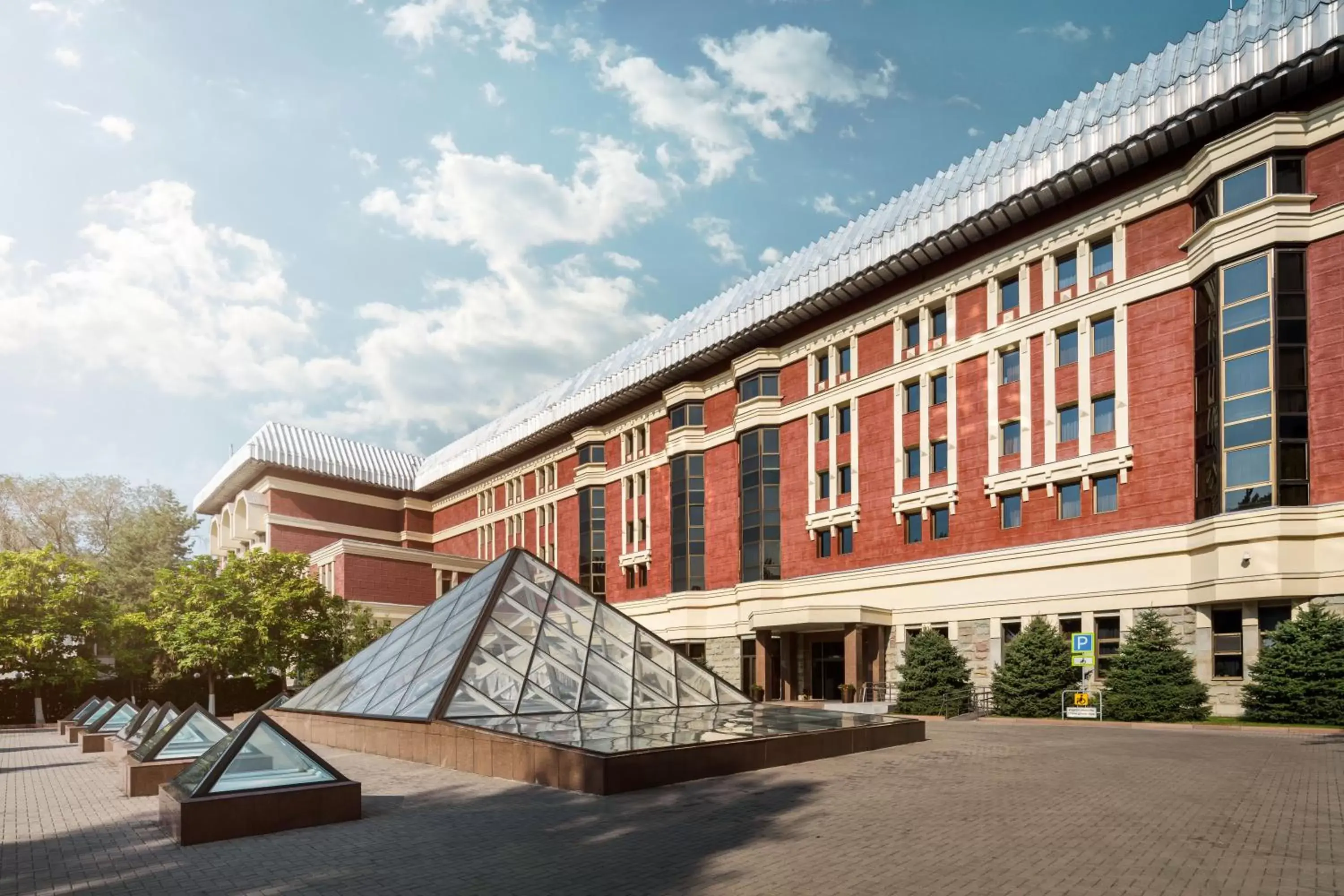 Facade/entrance, Property Building in The Dostyk Hotel