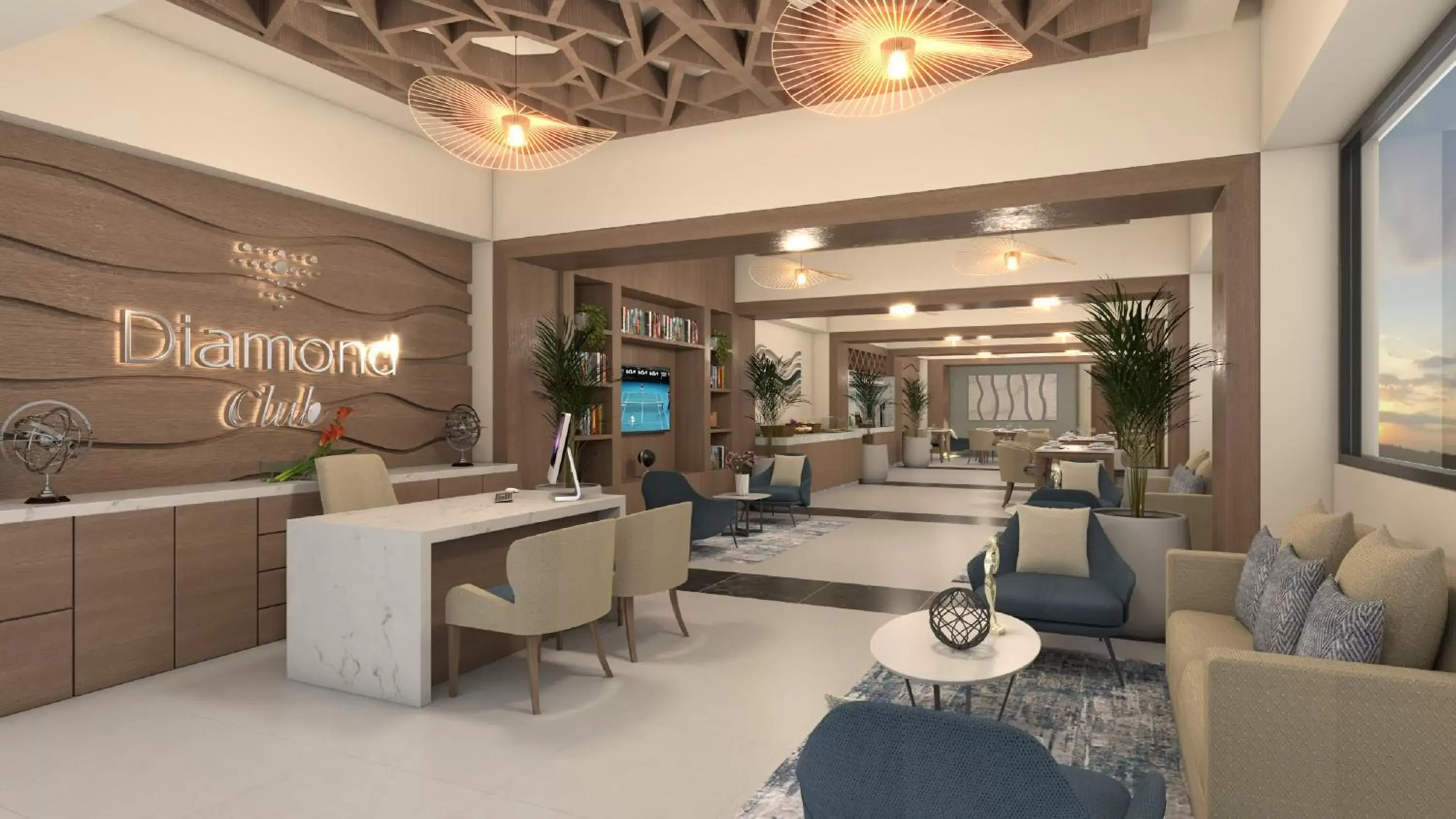 Lounge or bar, Lobby/Reception in Hideaway at Royalton Blue Waters, An Autograph Collection all-Inclusive Resort - Adults Only