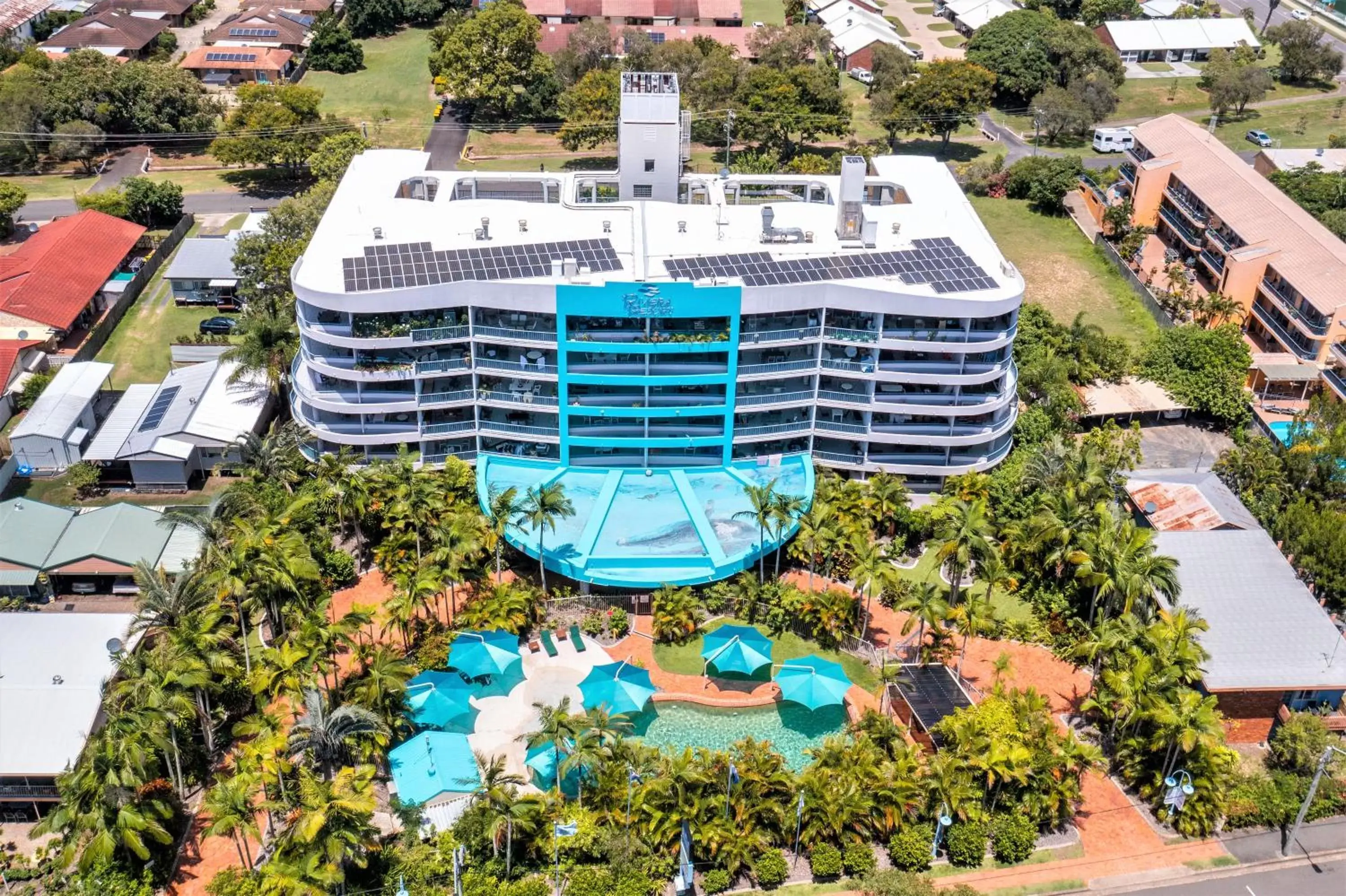 Property building, Bird's-eye View in Riviera Resort