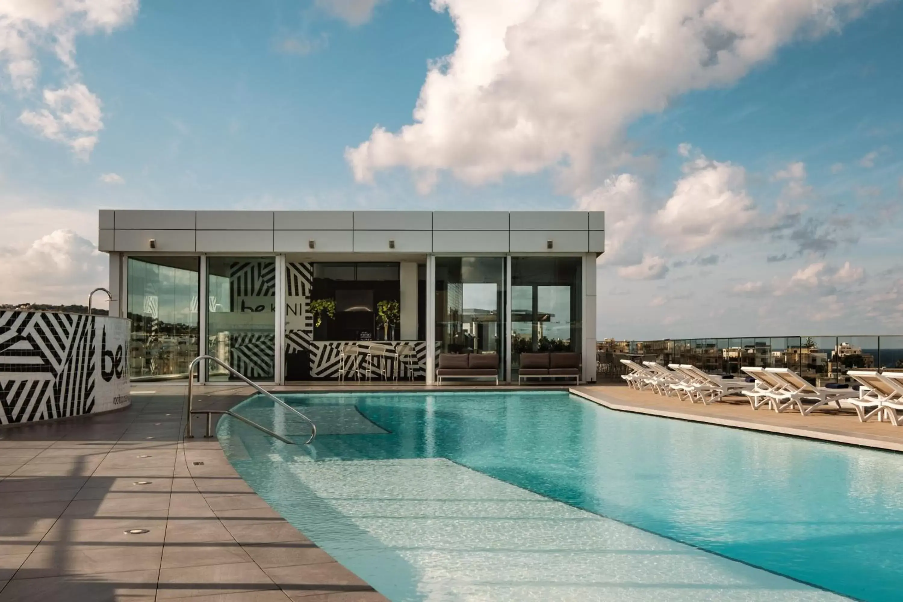 Pool view, Swimming Pool in be.HOTEL