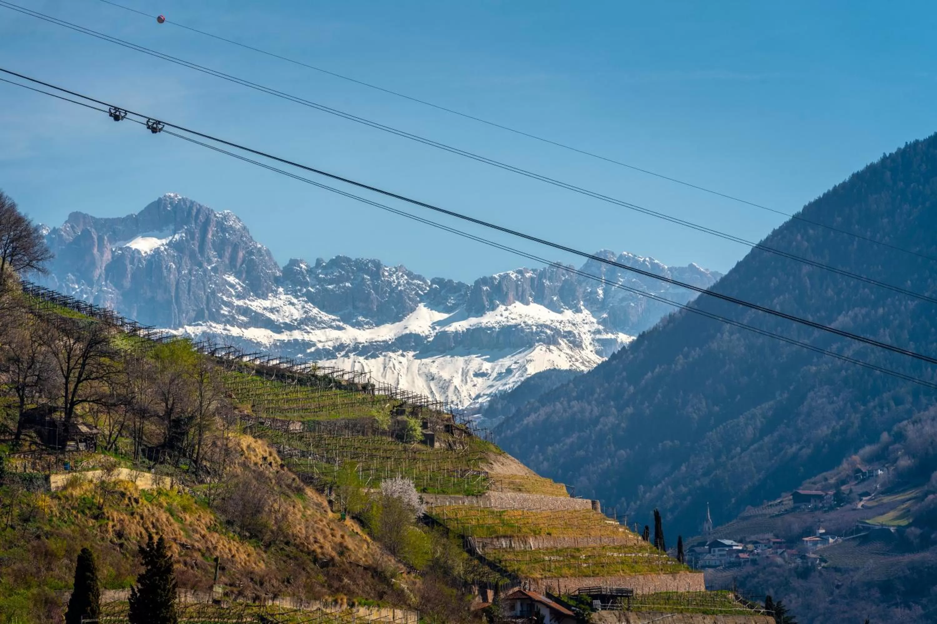 Mountain view in Castel Hörtenberg