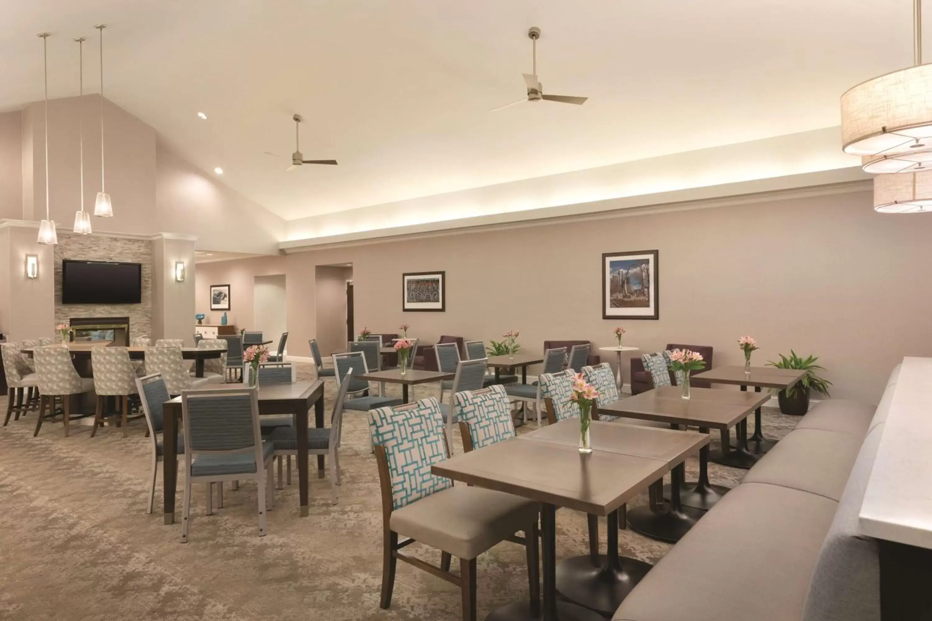 Dining area, Restaurant/Places to Eat in Homewood Suites by Hilton Detroit-Troy