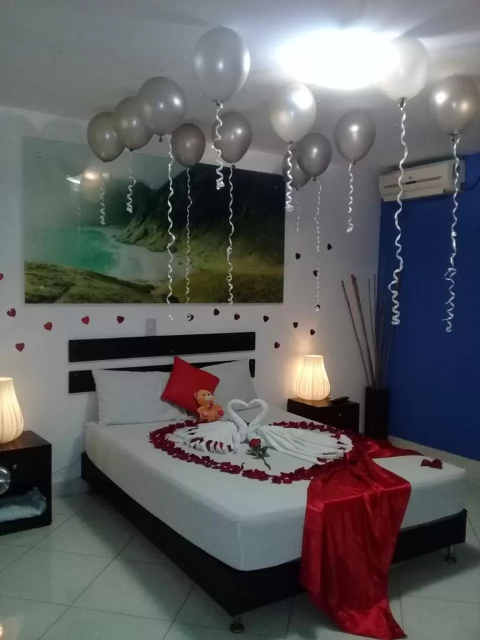 Bed in Hotel Miami Beach