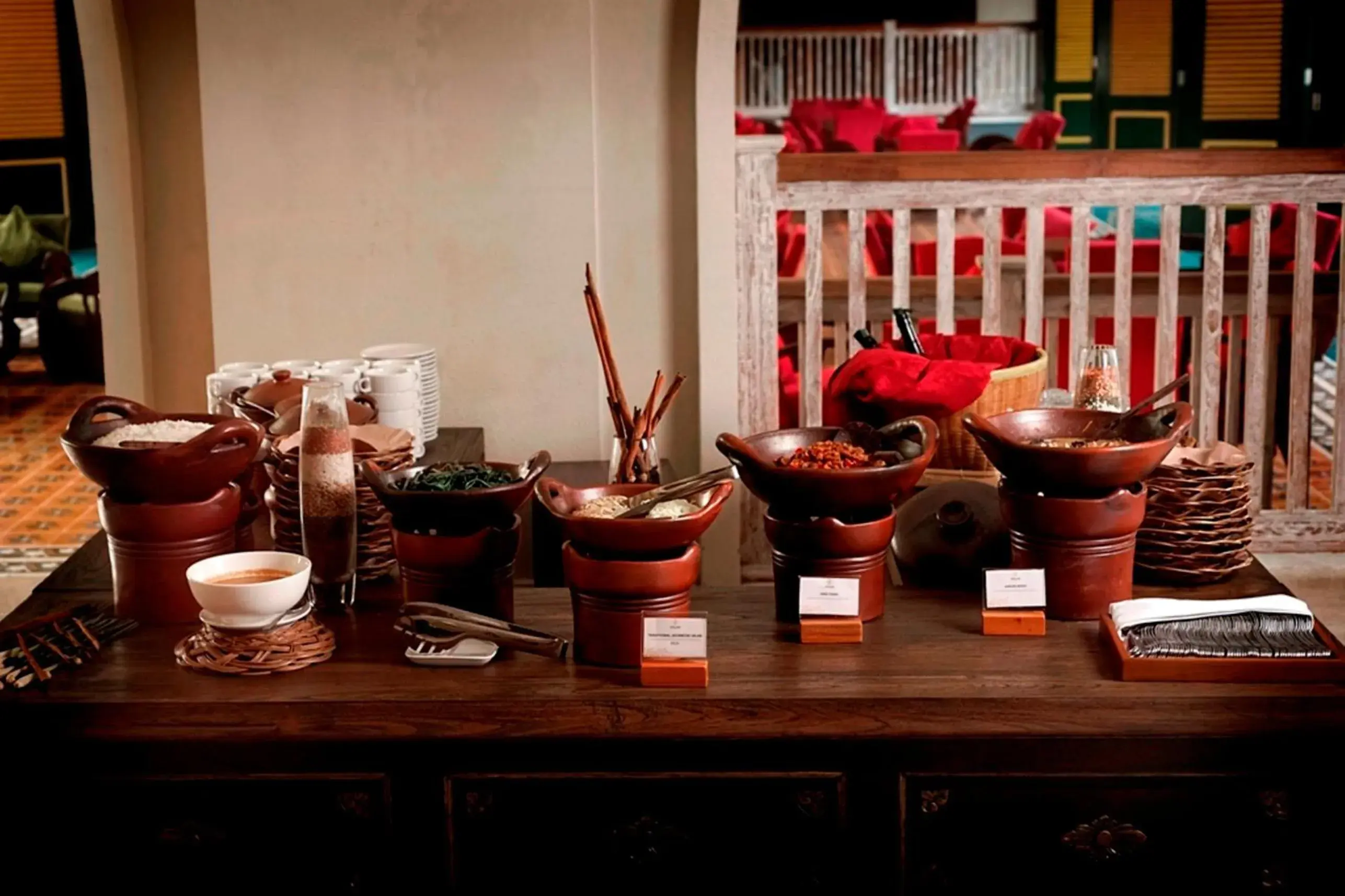 Buffet breakfast in The Westlake Hotel & Resort Yogyakarta Buffet breakfast in The Westlake Hotel & Resort Yogyakarta