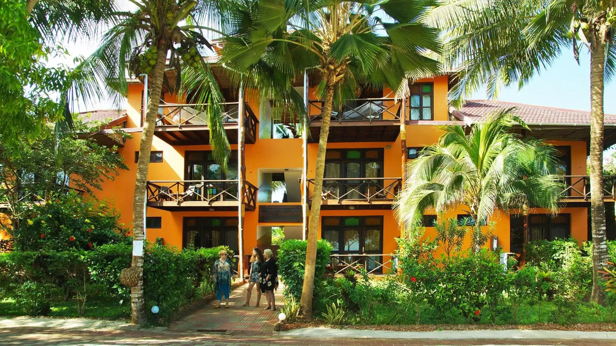 Bird's eye view, Property Building in Mnarani Beach Cottages