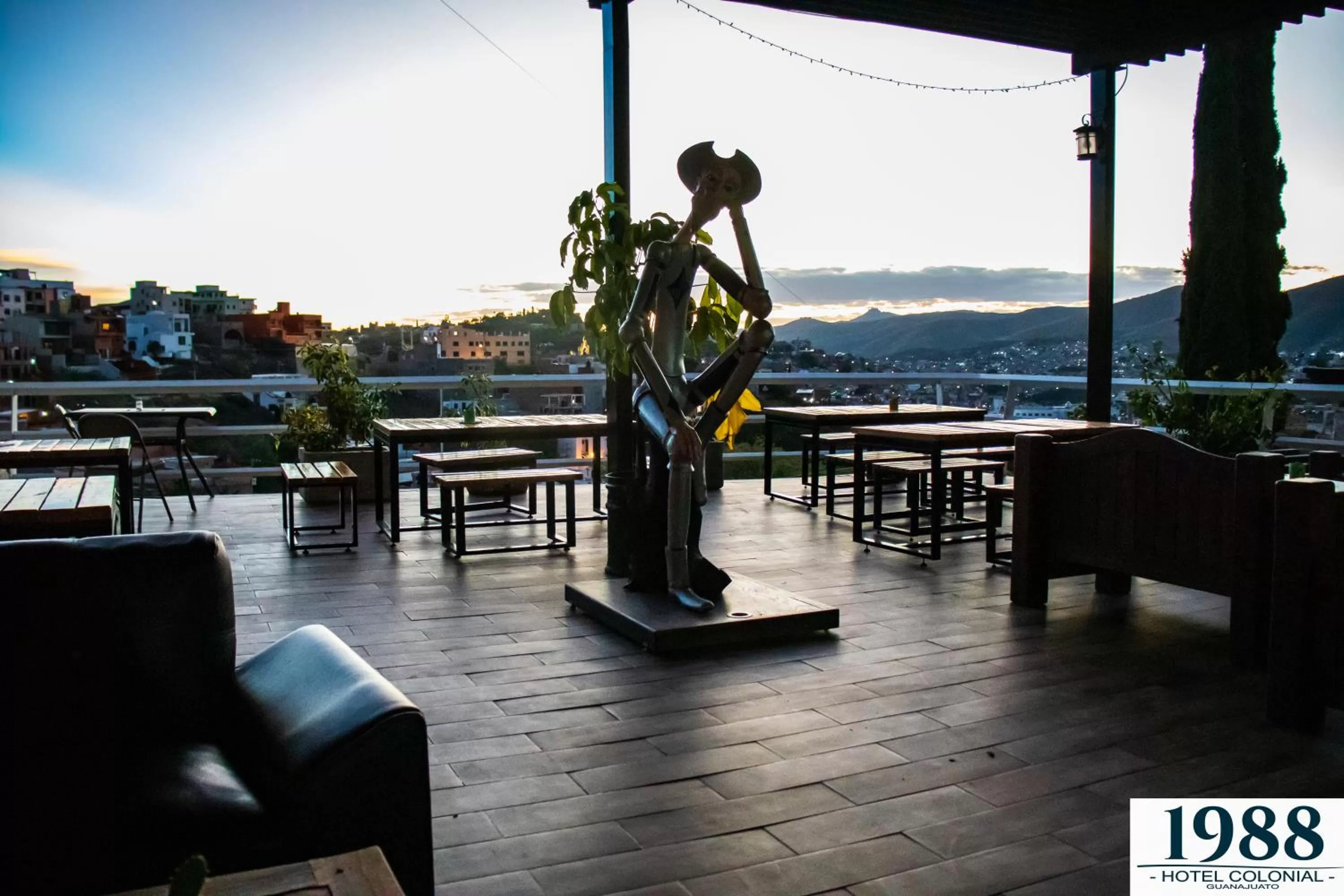 Restaurant/places to eat in Hotel 1988 Guanajuato