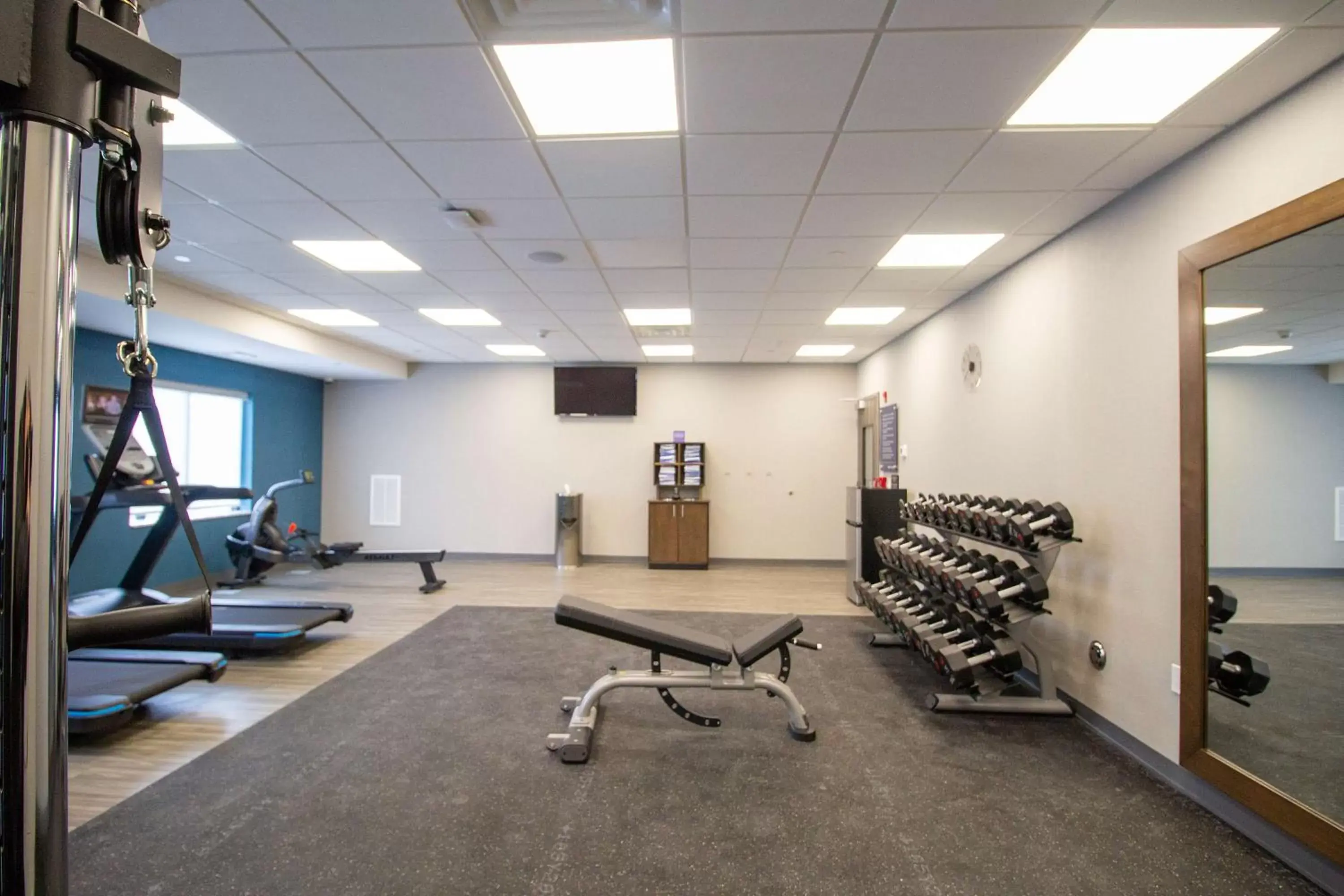 Fitness centre/facilities, Fitness Center/Facilities in Hampton Inn North Attleboro, Ma